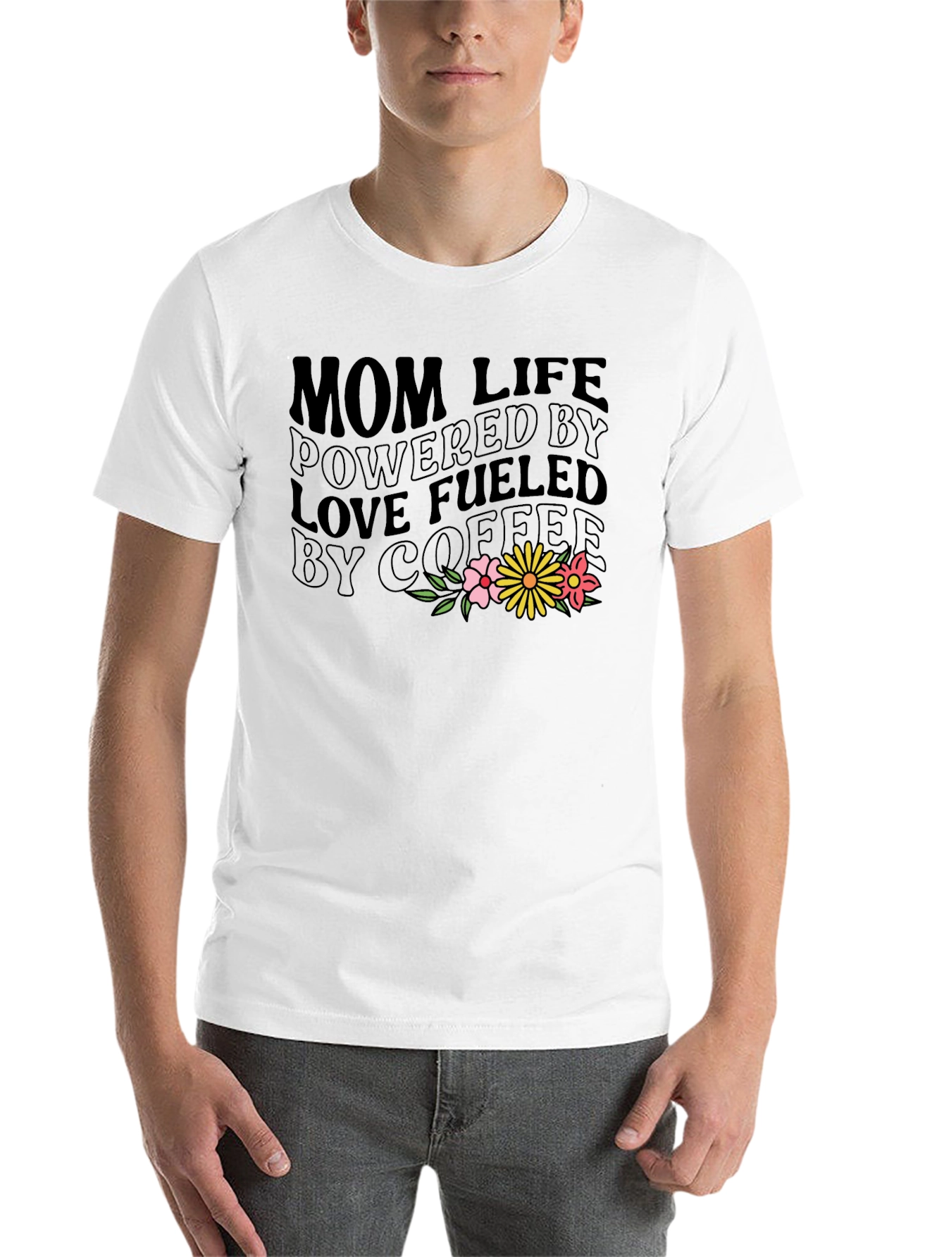 Black Mom Life Coffee T-Shirt view 14