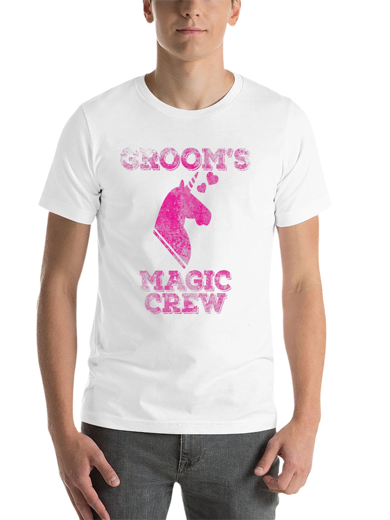 Black Groom's Magic Crew Unicorn T-Shirt - Black view 14