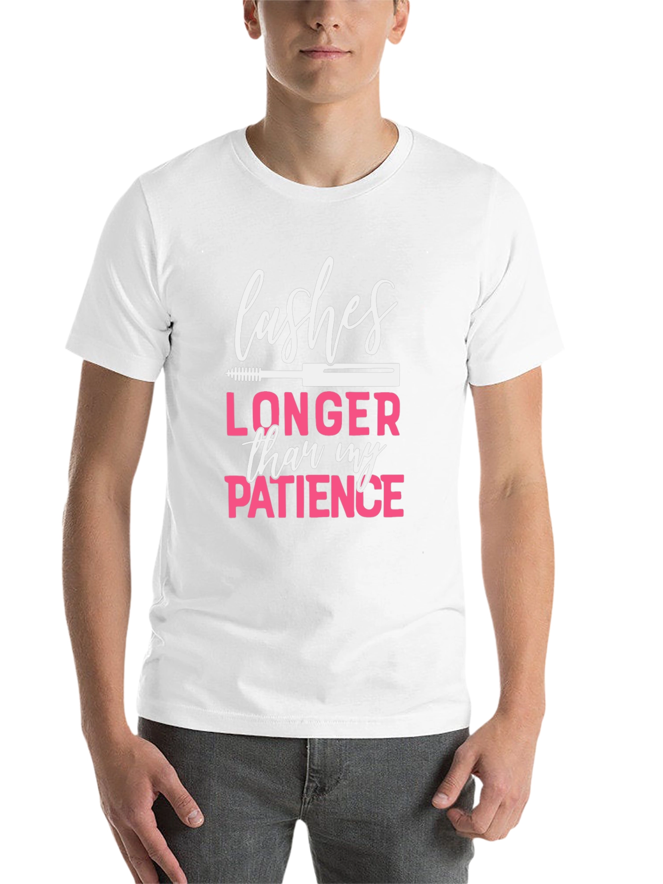 Lashes Longer Than My Patience Graphic Tee - 14