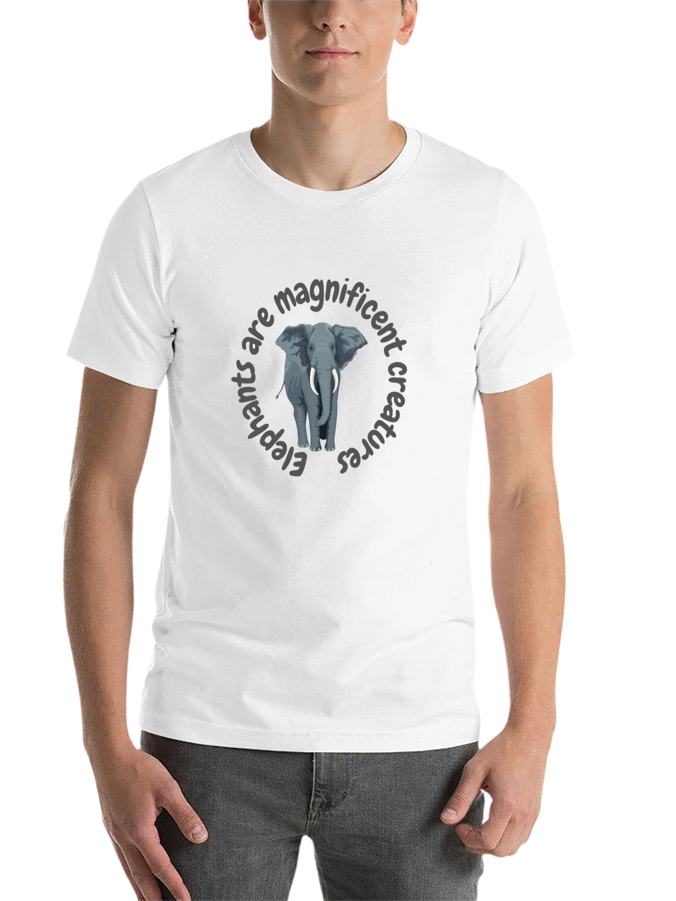 Black Elephant T-Shirt - Magnificent Creatures view 14