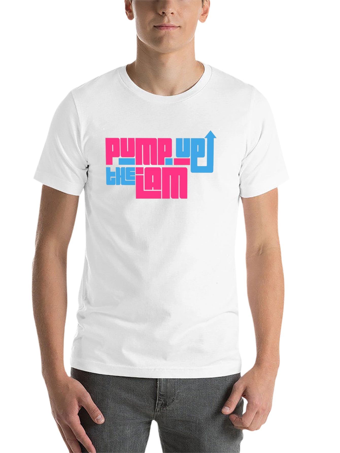Black Pump Up the Jam Graphic Tee - Cool Retro Design view 14