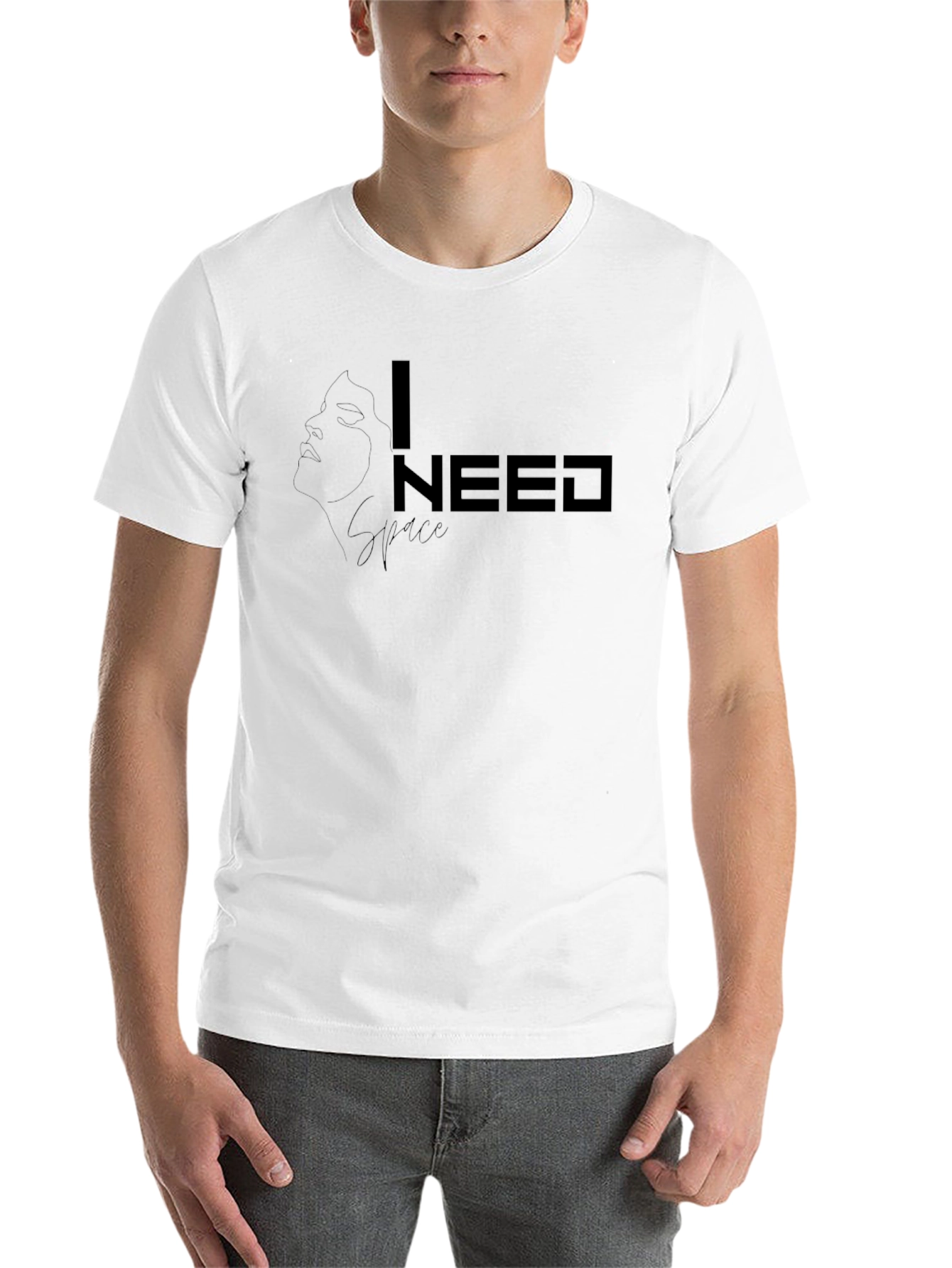 Black I NEED Black Graphic Tee view 14