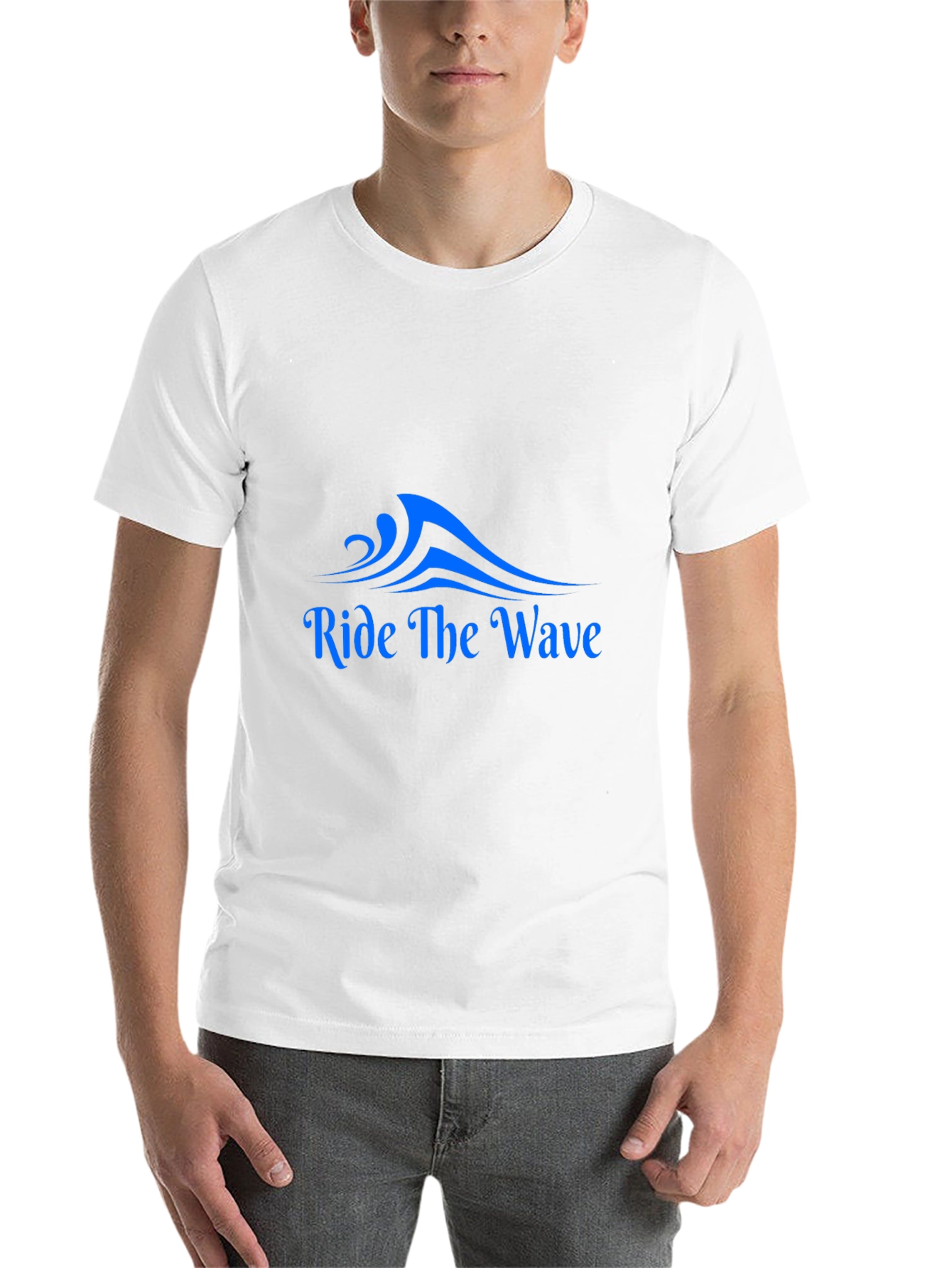 Black Ride the Wave Black T-Shirt view 14