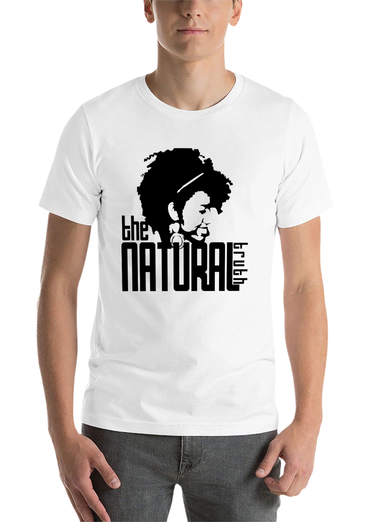 The Natural Brush Black T-Shirt - 14