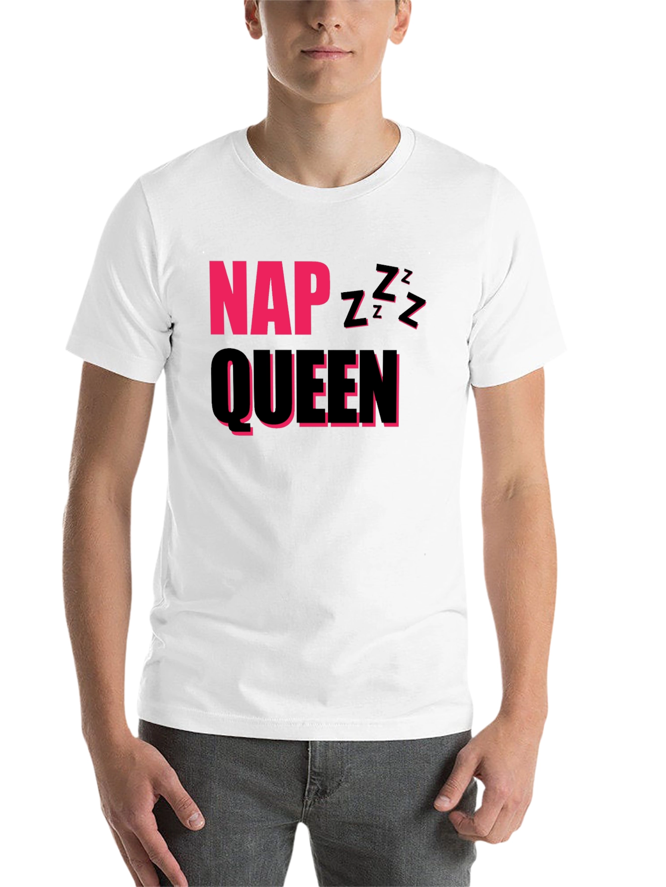 Nap Queen Graphic Tee - Comfy Sleep Shirt - 14