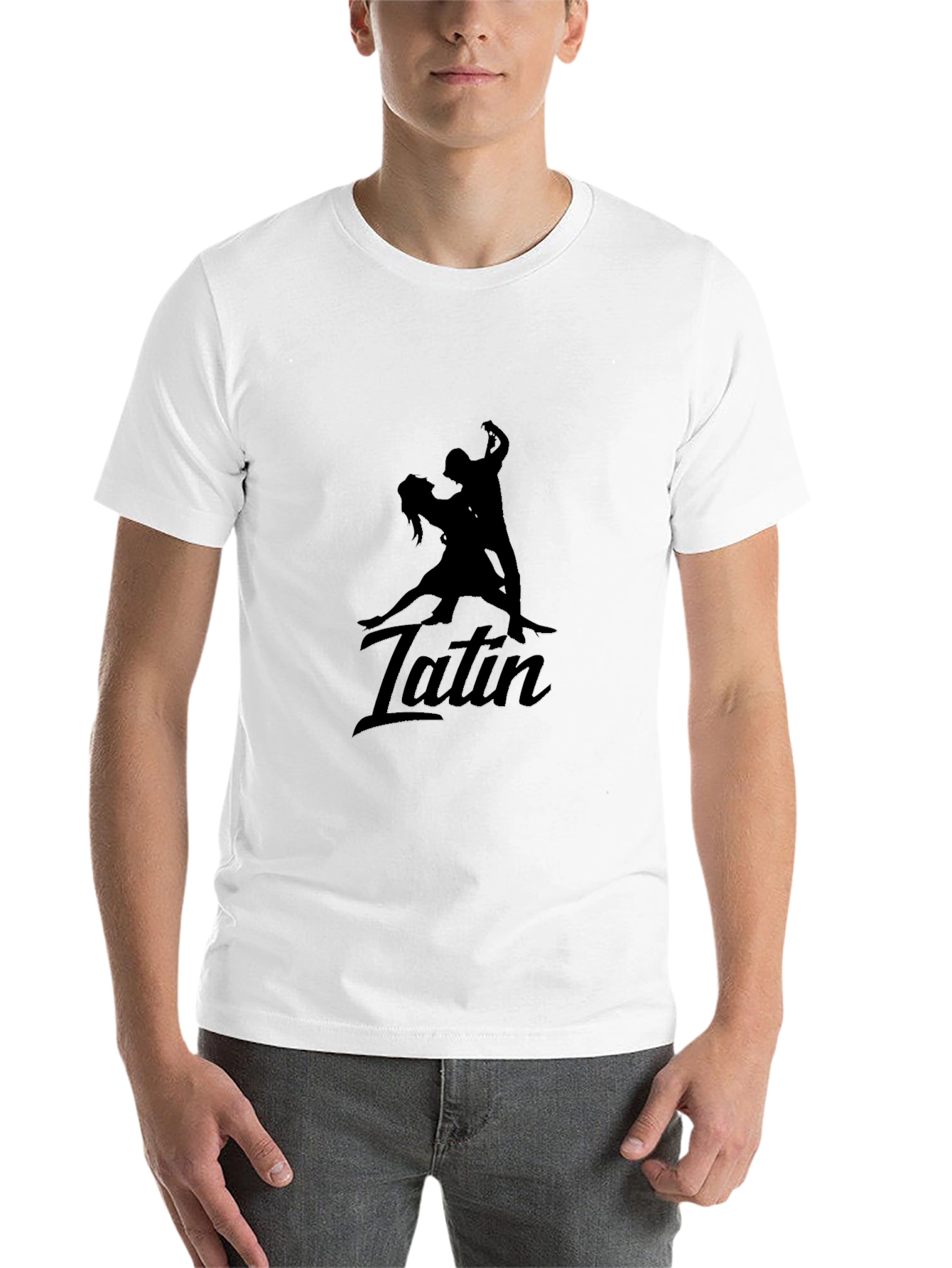 Black Latin Dance Silhouette Graphic Tee view 14