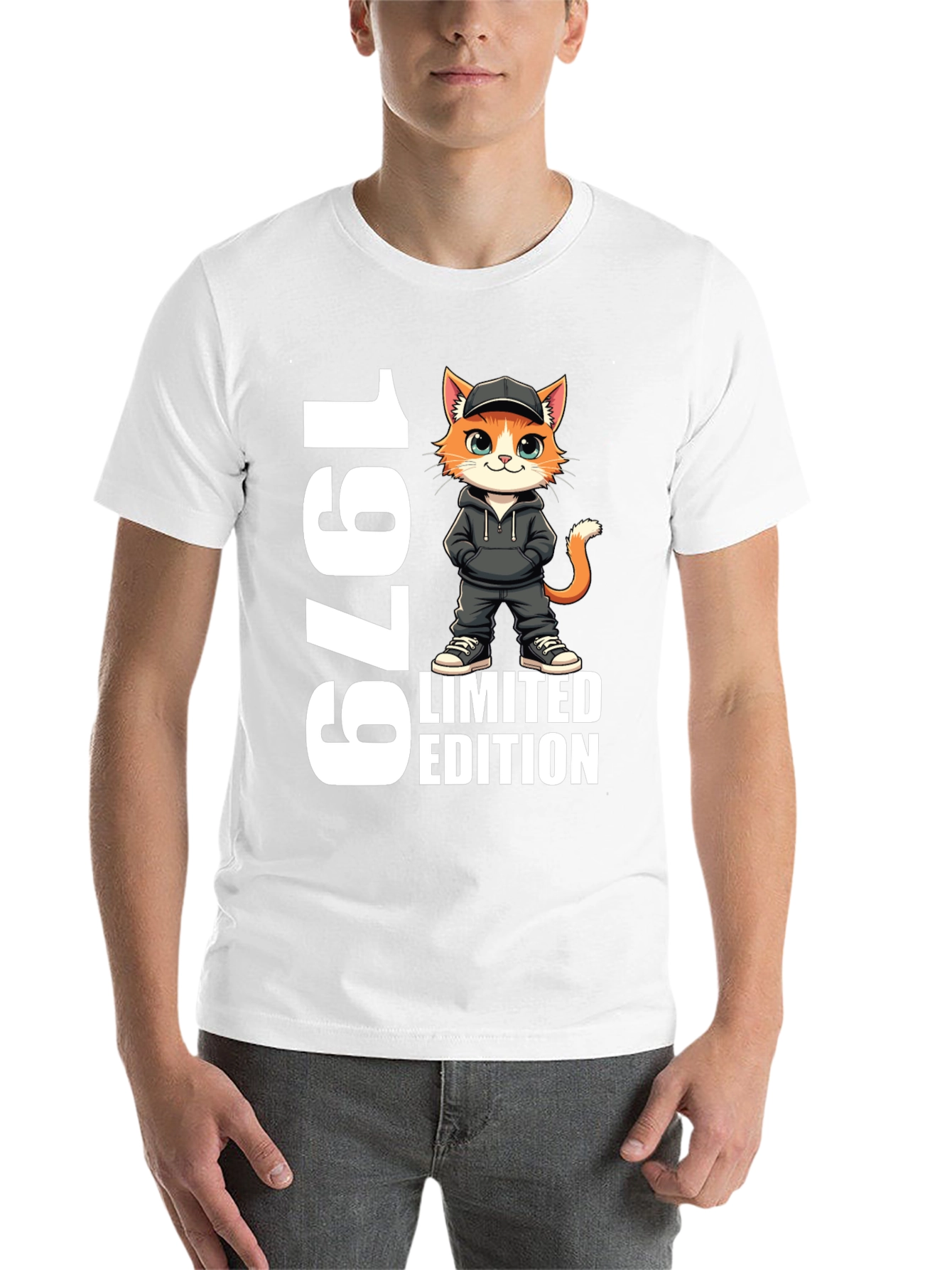 Black 1979 Limited Edition Cat T-Shirt view 14