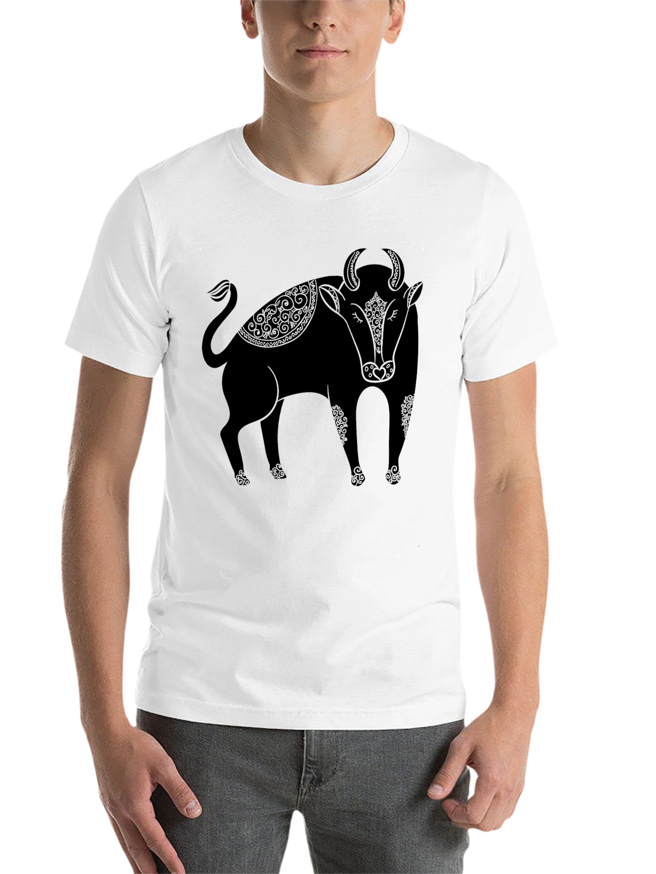 Black Black Bull Graphic Tee - Men's Short Sleeve Crew Neck view 14
