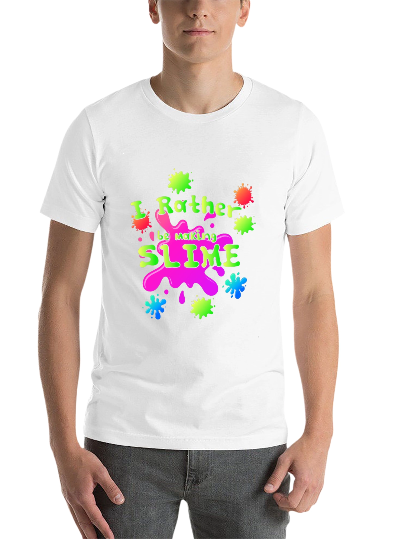 I'd Rather Be Making Slime T-Shirt - 14