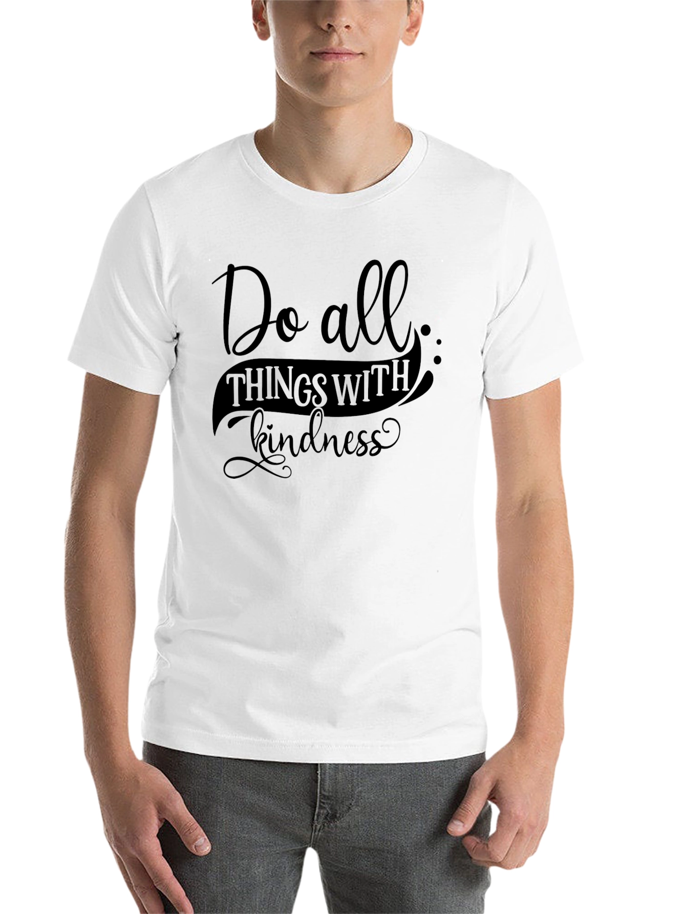 Black Kindness Graphic Tee view 14
