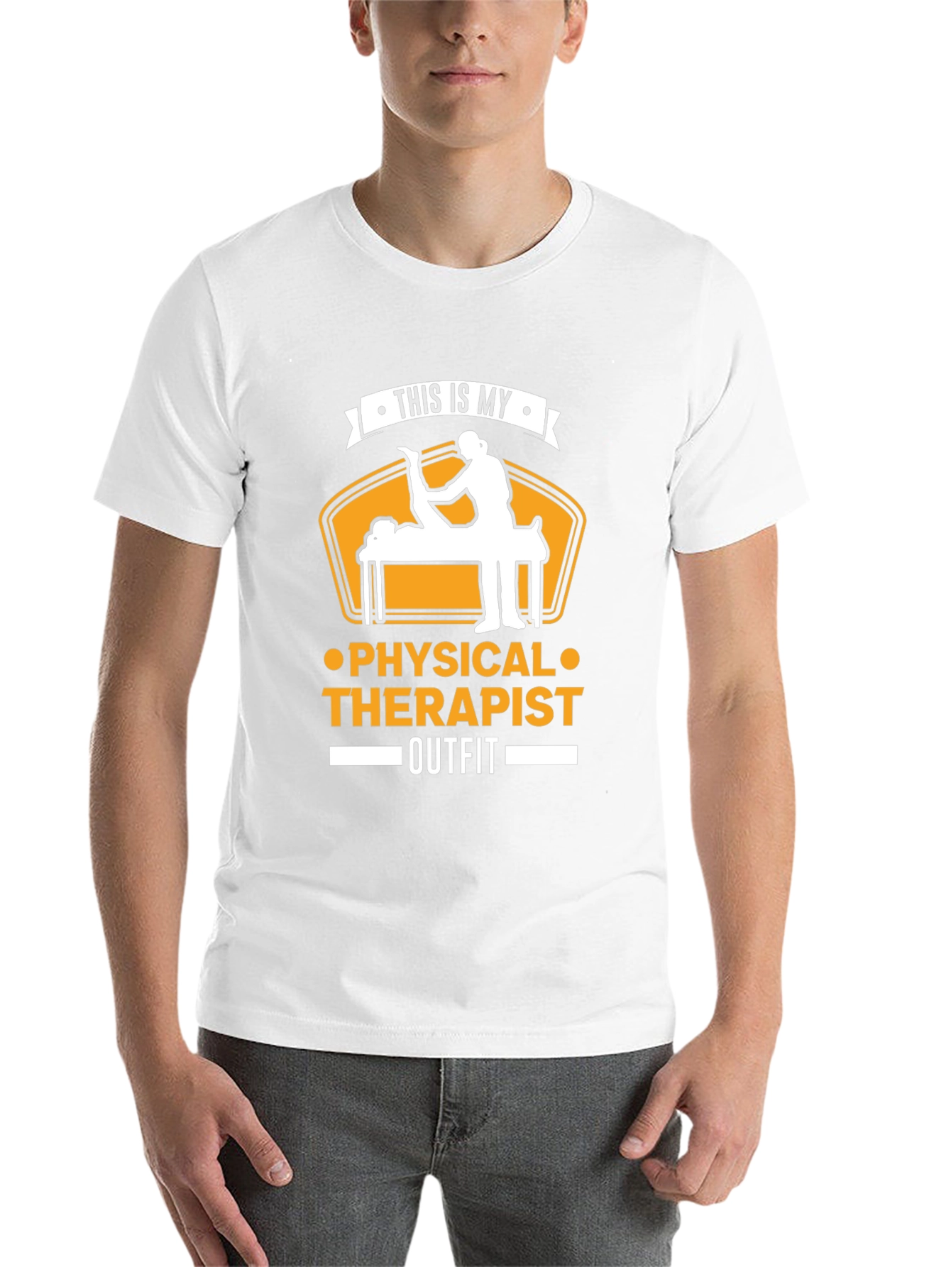 Black Physical Therapist Outfit T-Shirt view 14