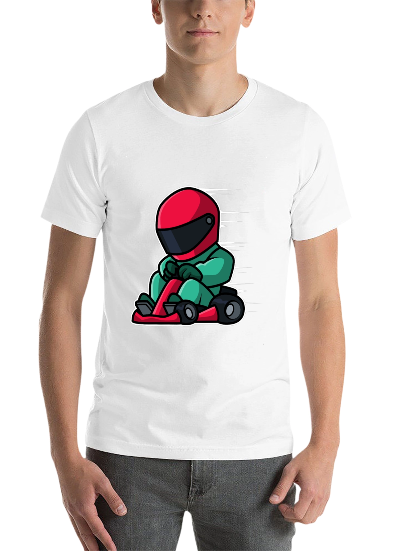 Cartoon Go-Kart T-Shirt - 14