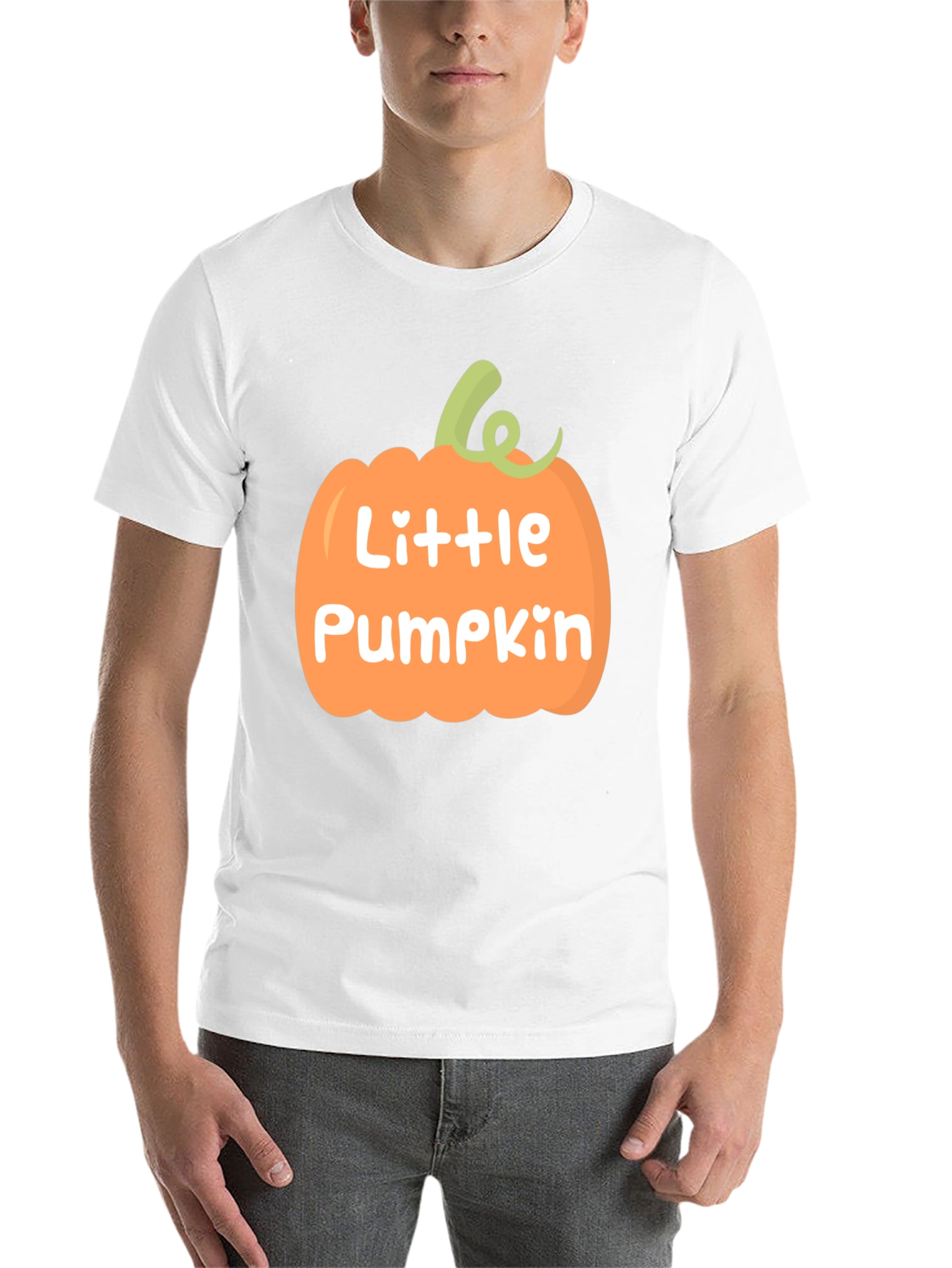 Black Little Pumpkin Black T-Shirt view 14