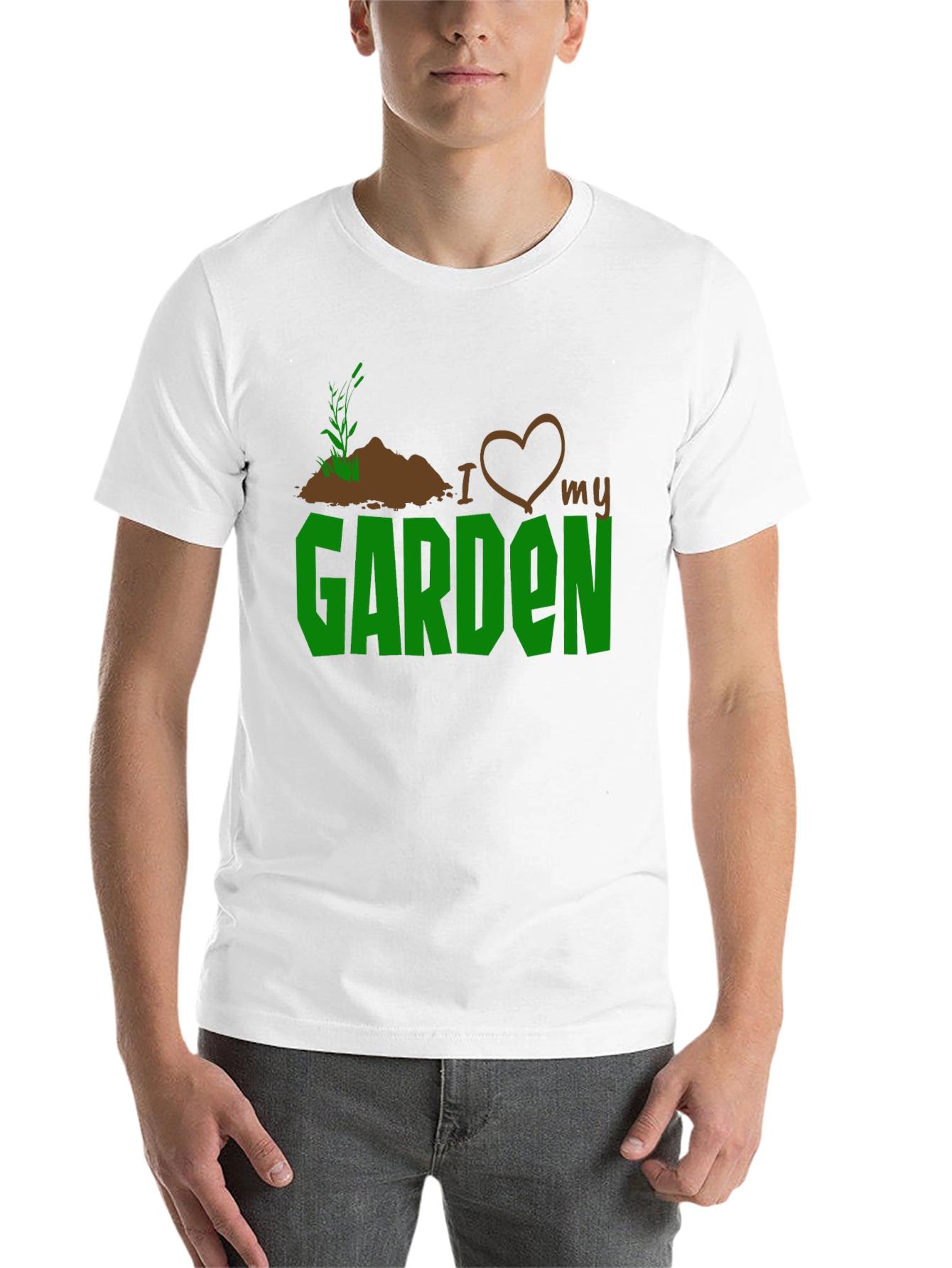 Black I Love My Garden T-Shirt - Gardening Gift view 14