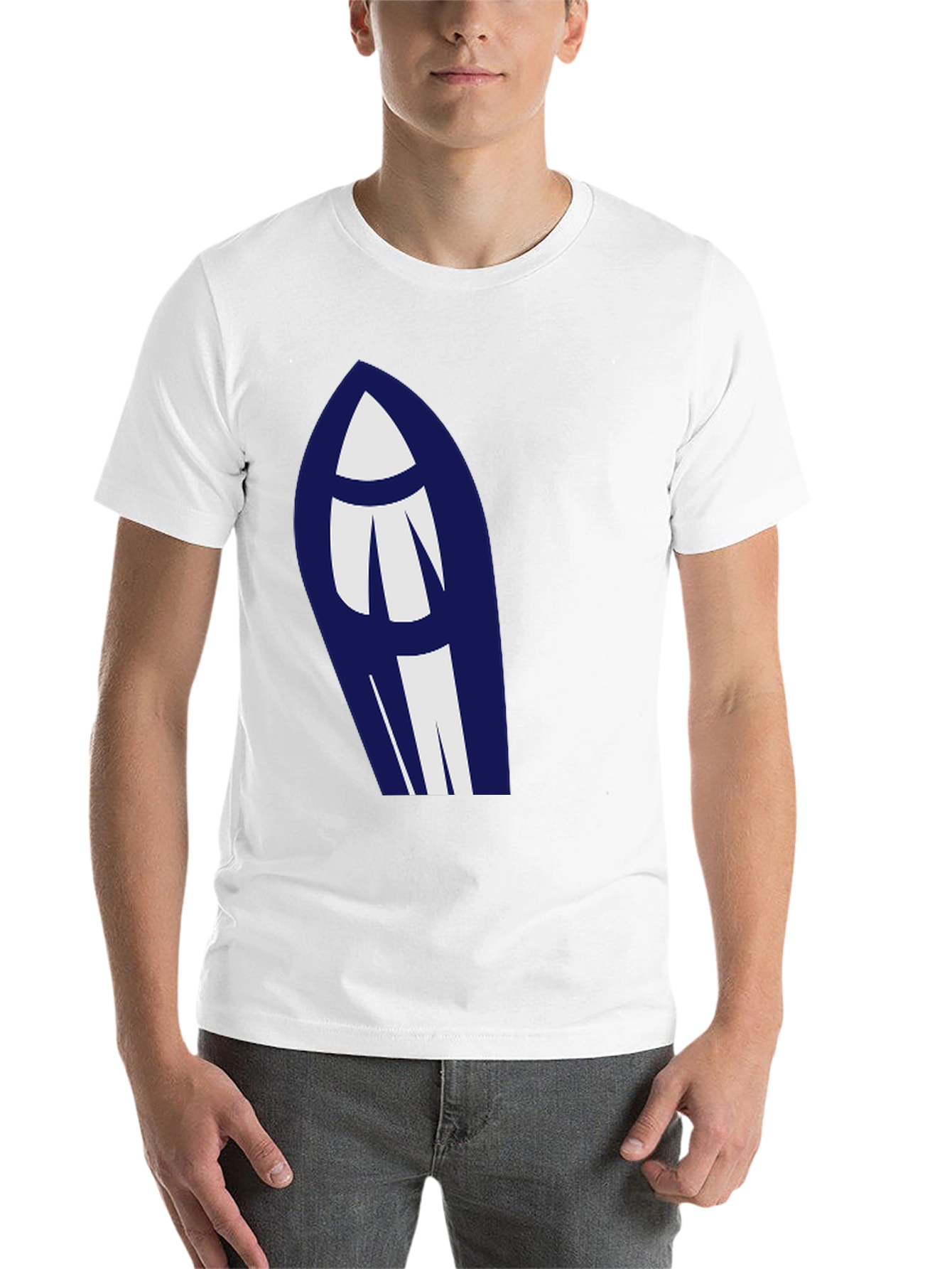 Black Modern Graphic Tee - Abstract Design view 14