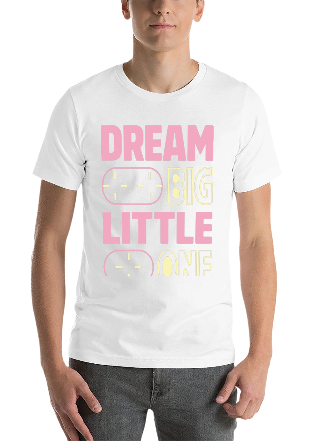 Black Dream Big Little One Black Graphic Tee view 14