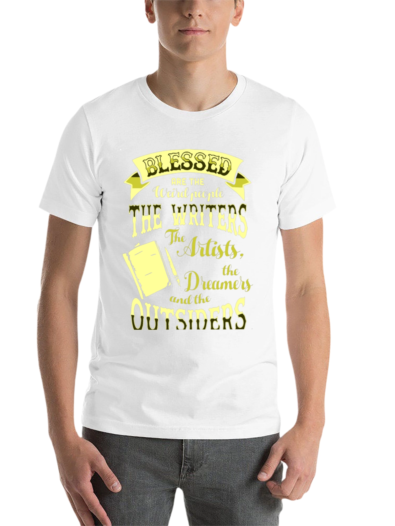 Black Blessed Writers & Artists T-Shirt view 14