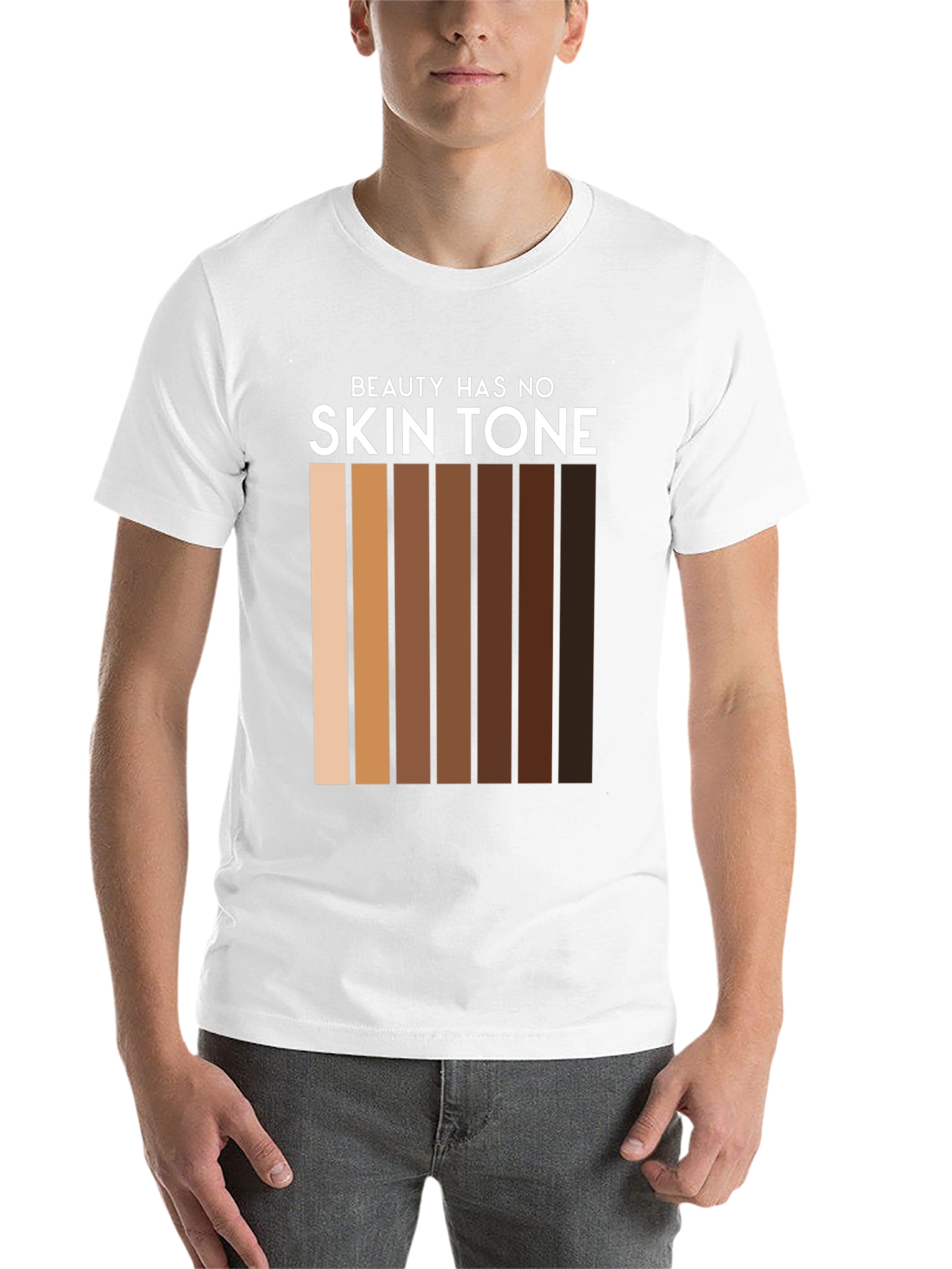 Black Beauty Has No Skin Tone T-Shirt view 14