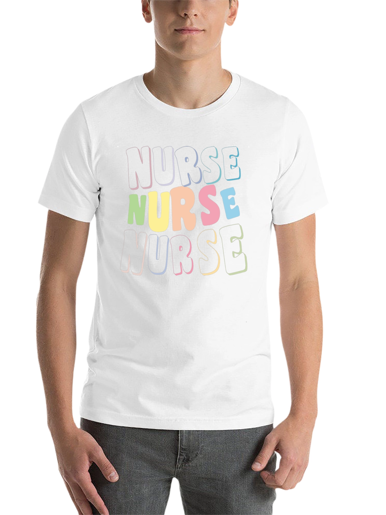 Black Nurse T-Shirt - Colorful & Comfortable view 14