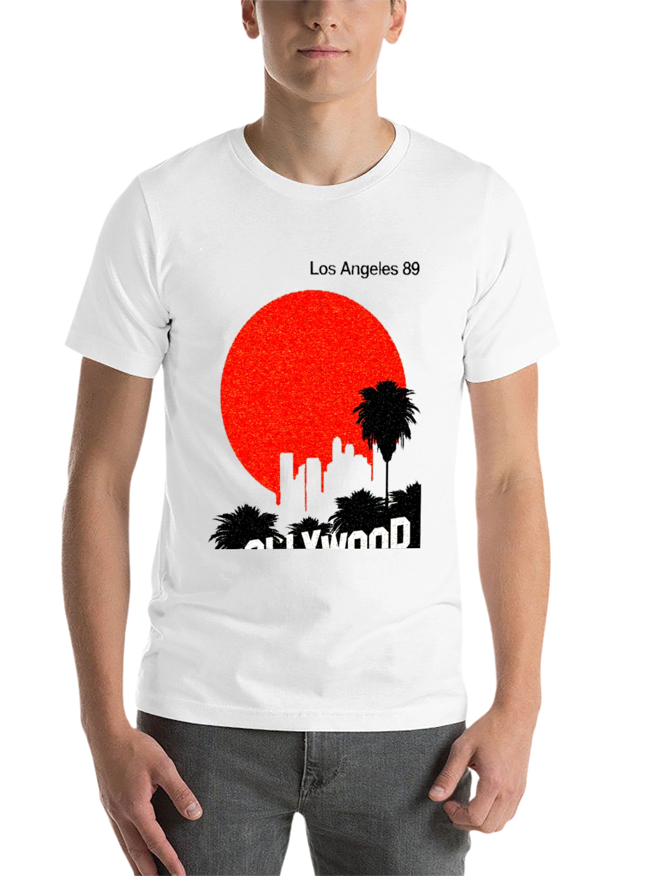 Black Los Angeles 89 Graphic T-Shirt view 14