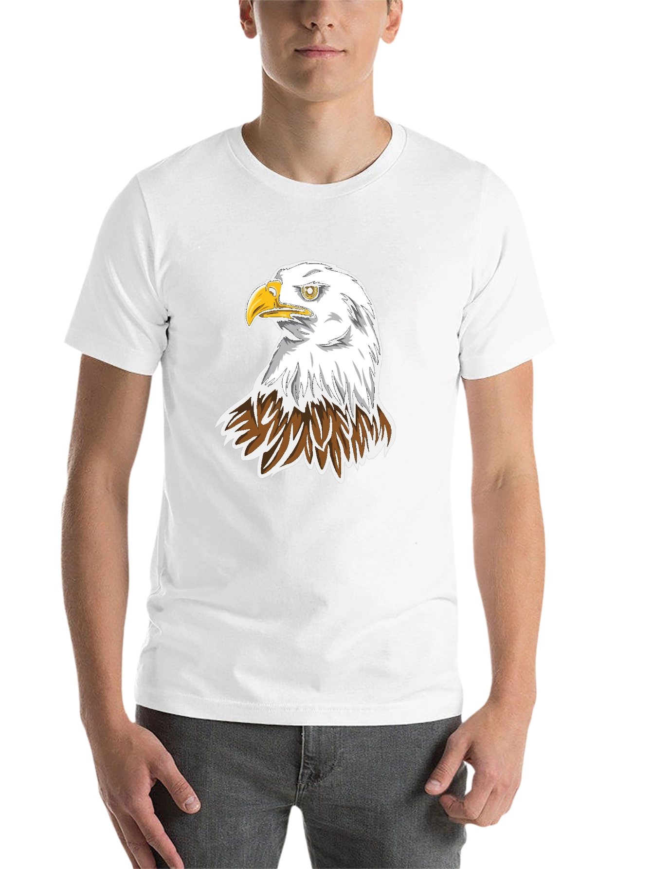 Black Black Eagle Graphic Tee view 14