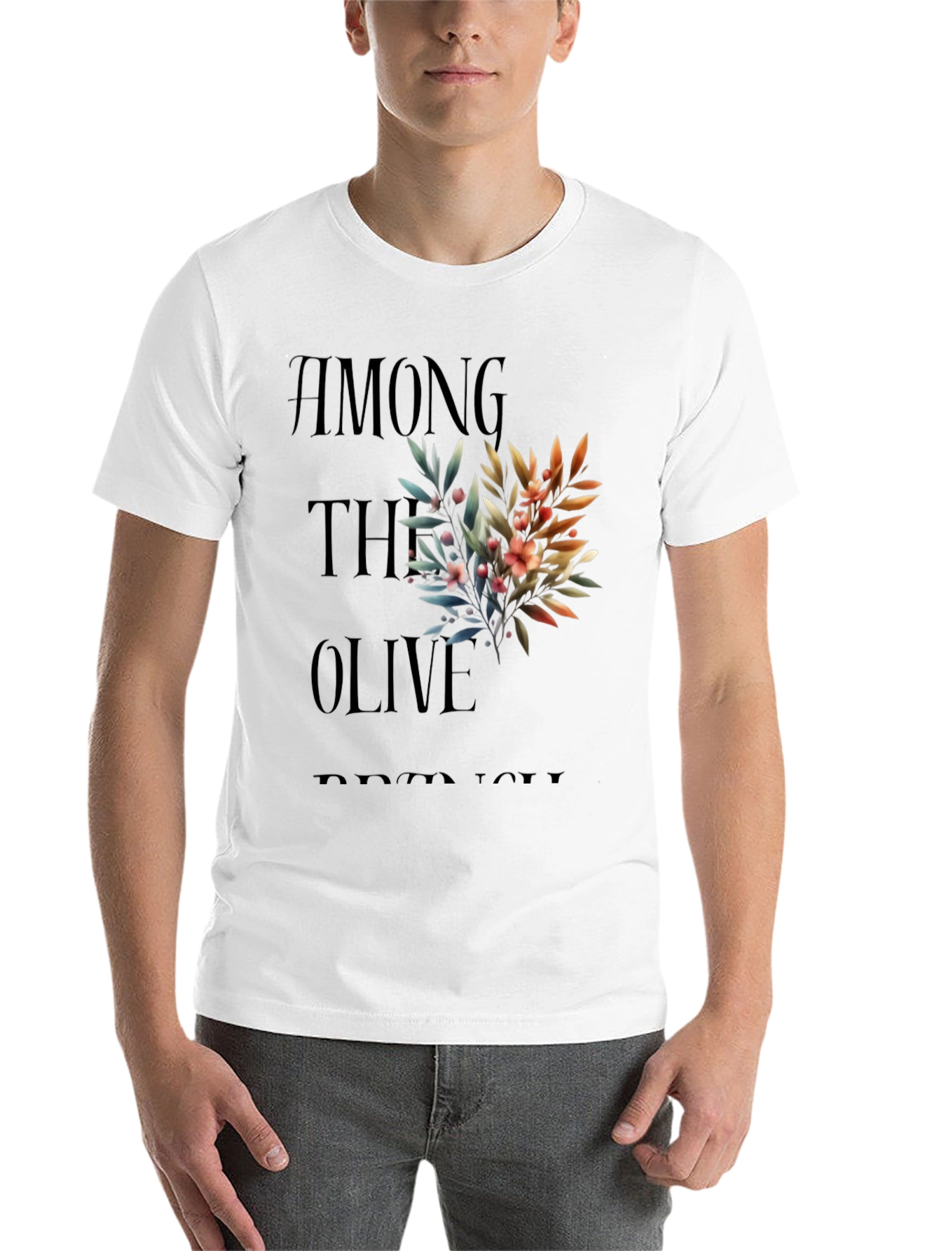 Black Among the Olive Branch T-Shirt view 14