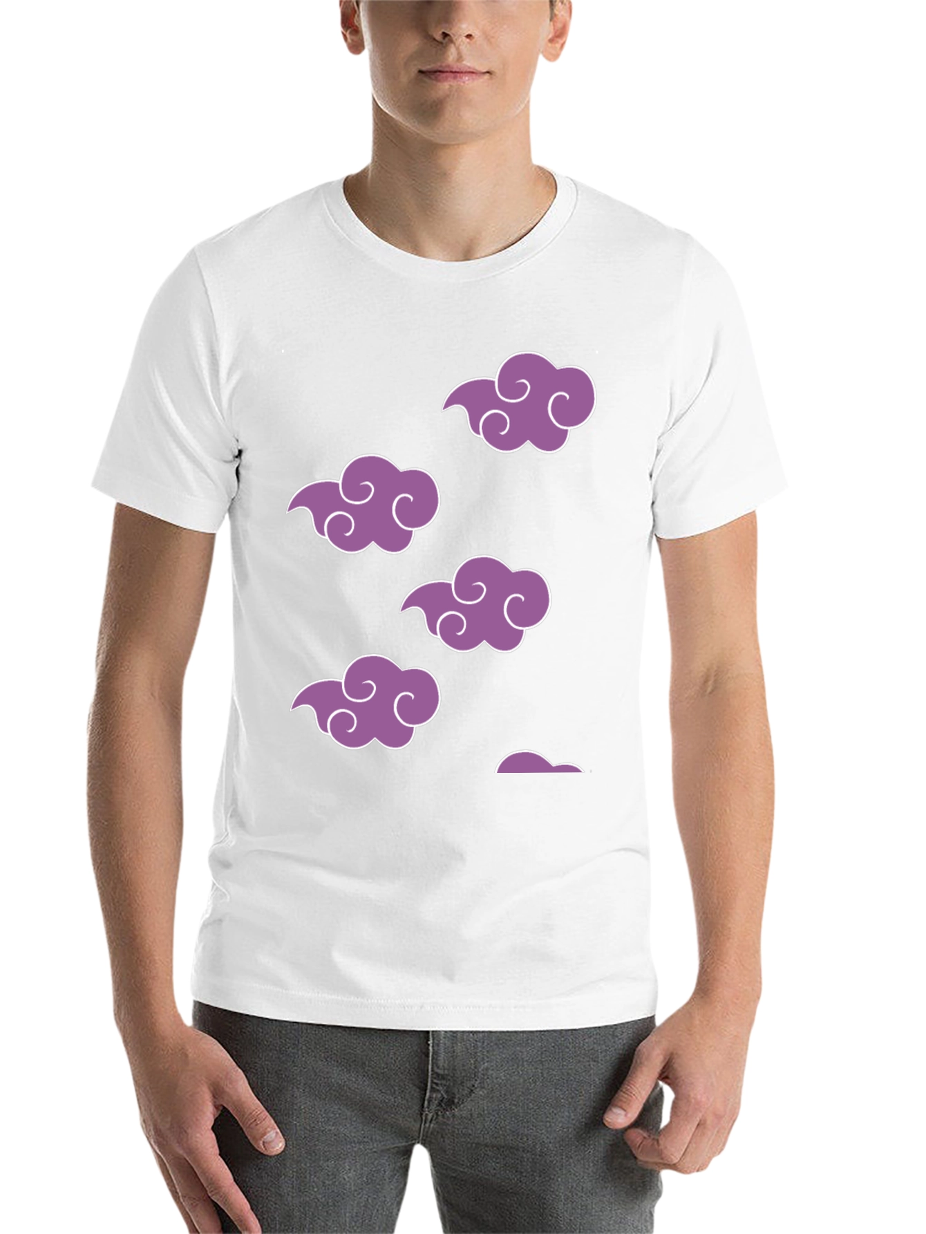 Black Akatsuki Cloud T-Shirt - Anime Inspired view 14