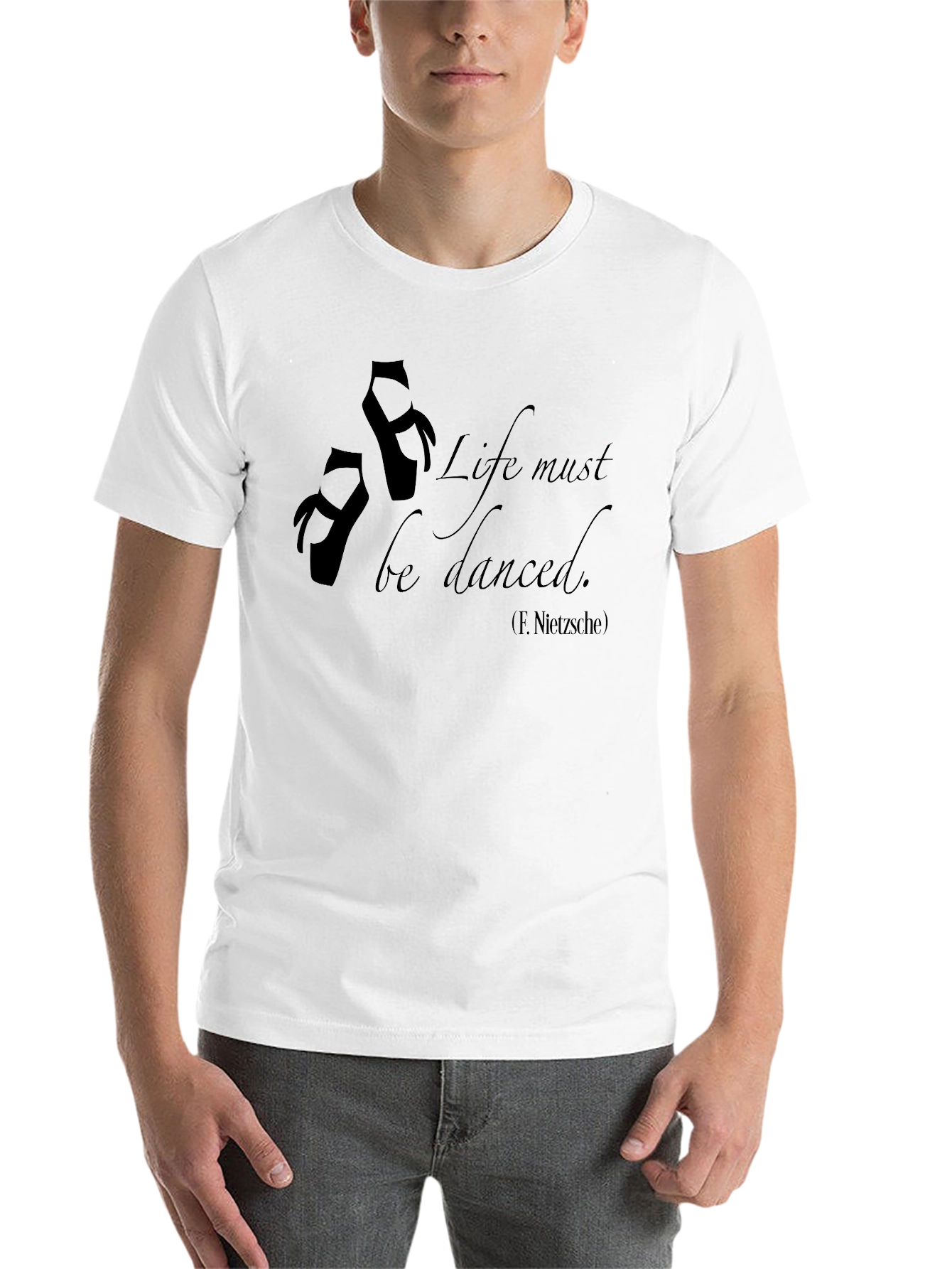 Black Life Must Be Danced T-Shirt - Ballet Inspired Tee view 14