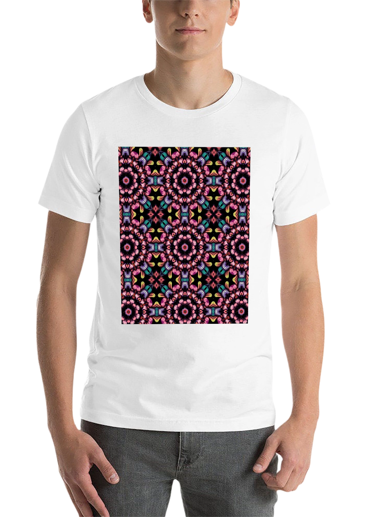 Black Kaleidoscope Dream Black Tee view 14