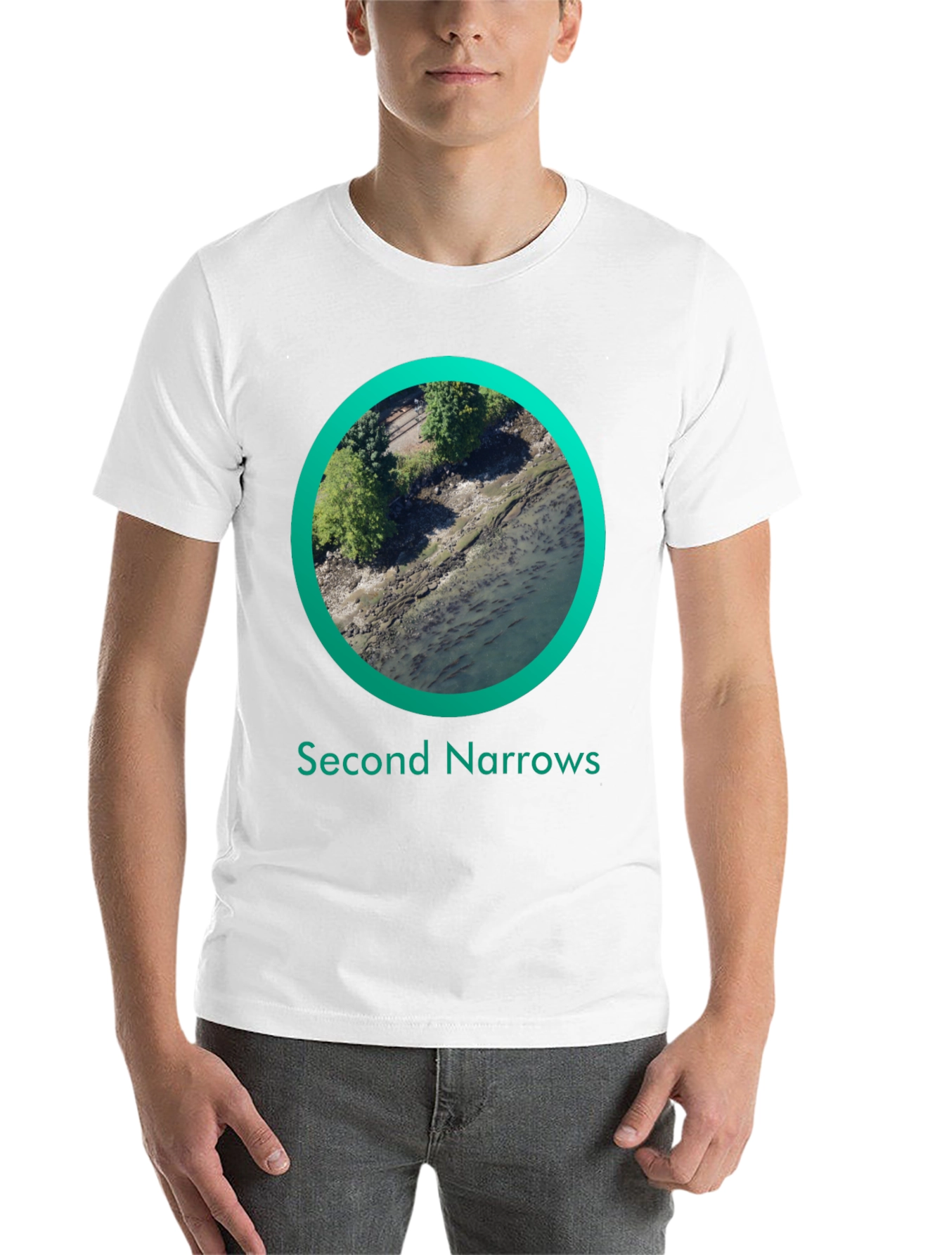 Black Second Narrows Graphic T-Shirt - Black view 14