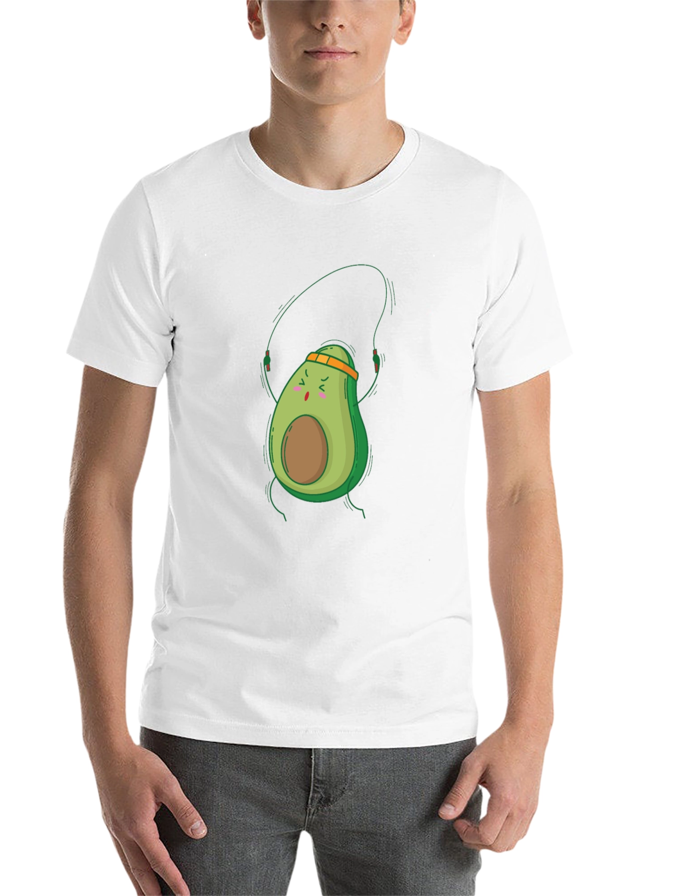 Black Avocado Workout Black T-Shirt view 14