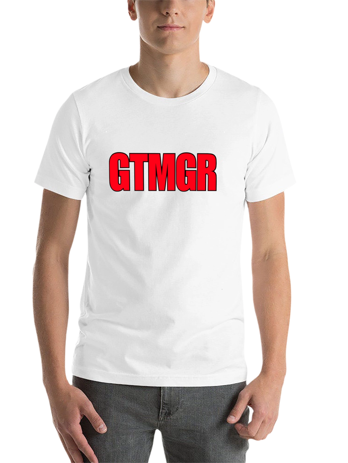 Black GTMGR Bold Graphic Tee - Black view 14