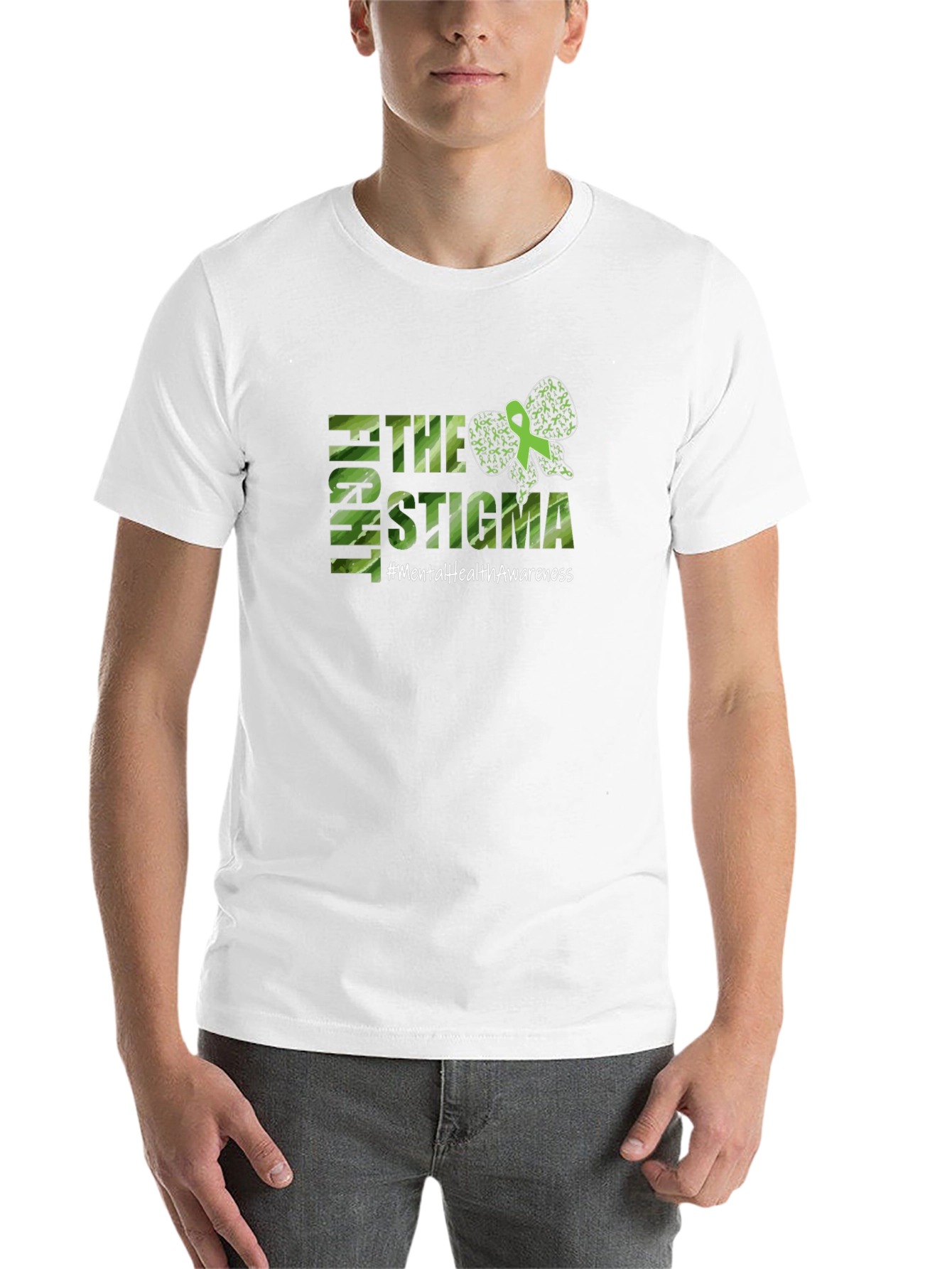 Mental Health Awareness T-Shirt - Fight The Stigma - 14