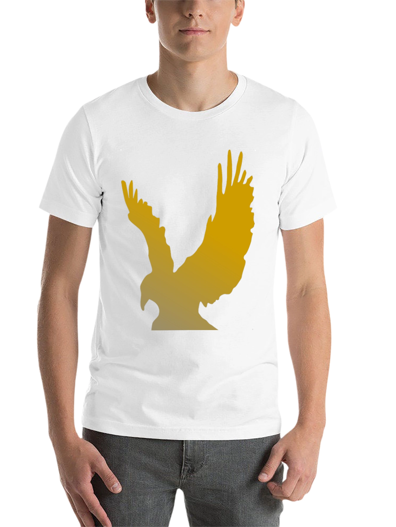 Black Eagle Graphic T-Shirt - Black view 14