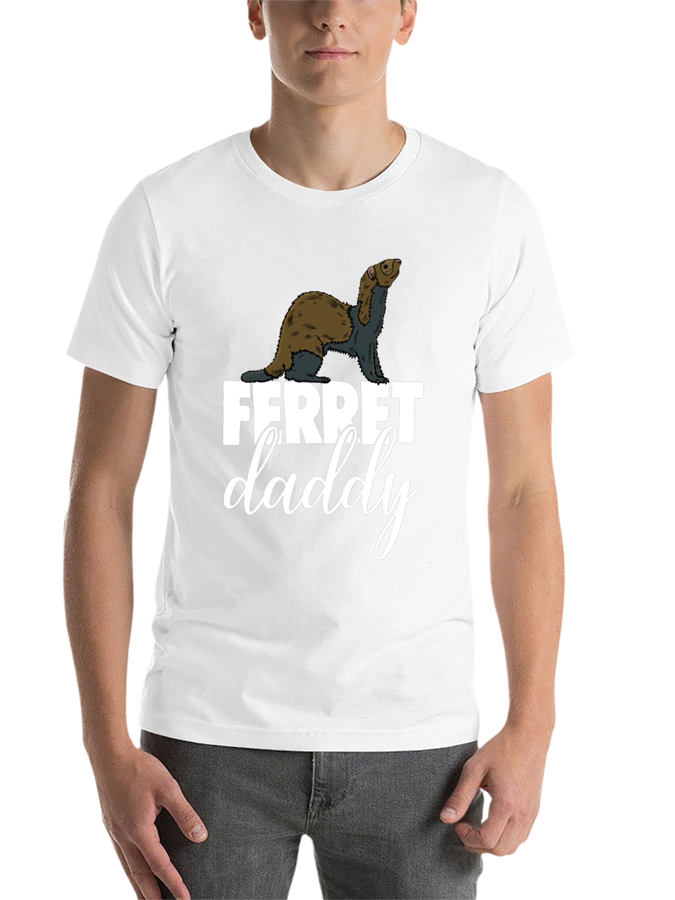 Black Ferret Daddy Graphic Tee view 14