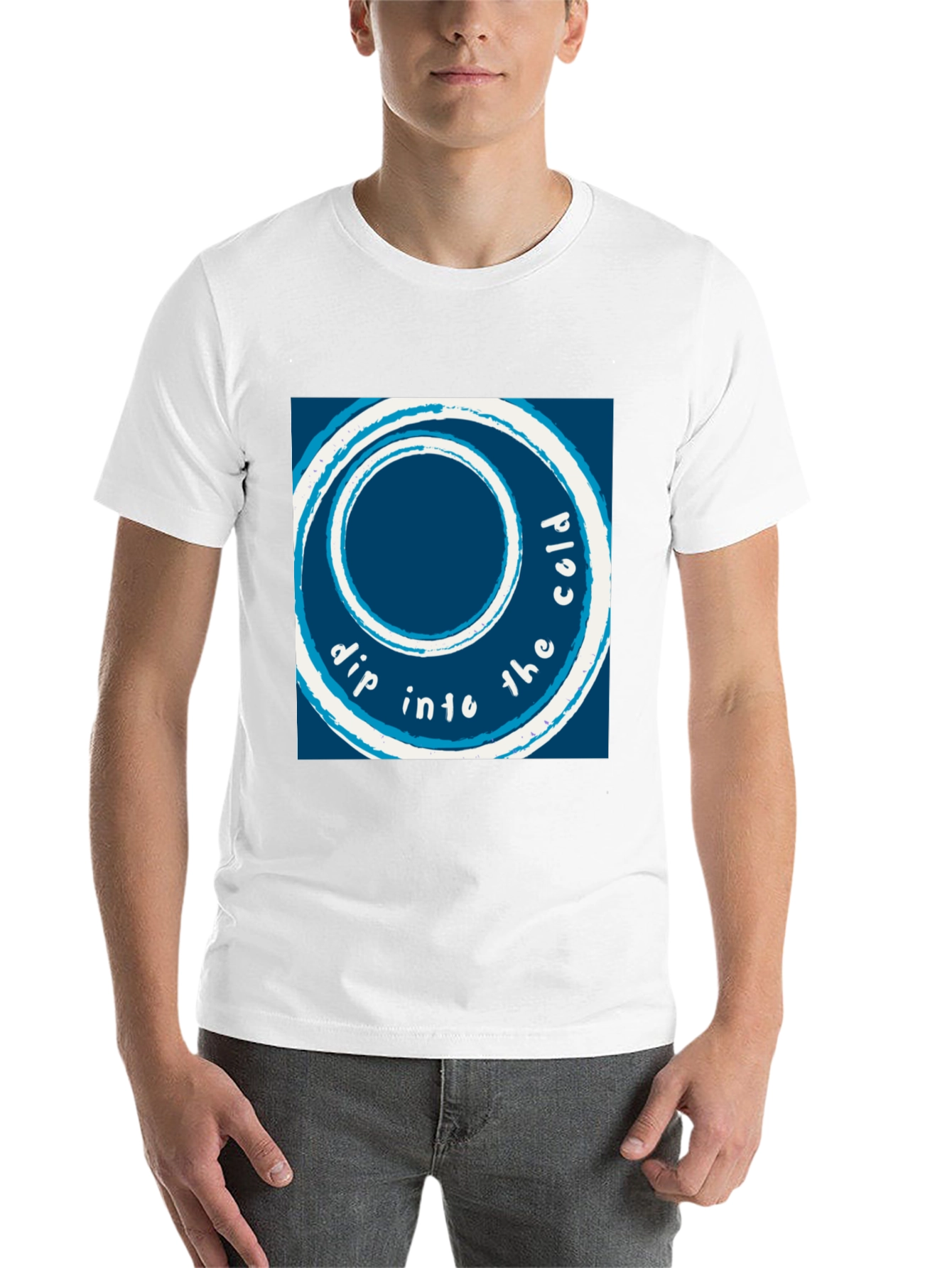 Black Dip Into The Cold Graphic T-Shirt - Black view 14