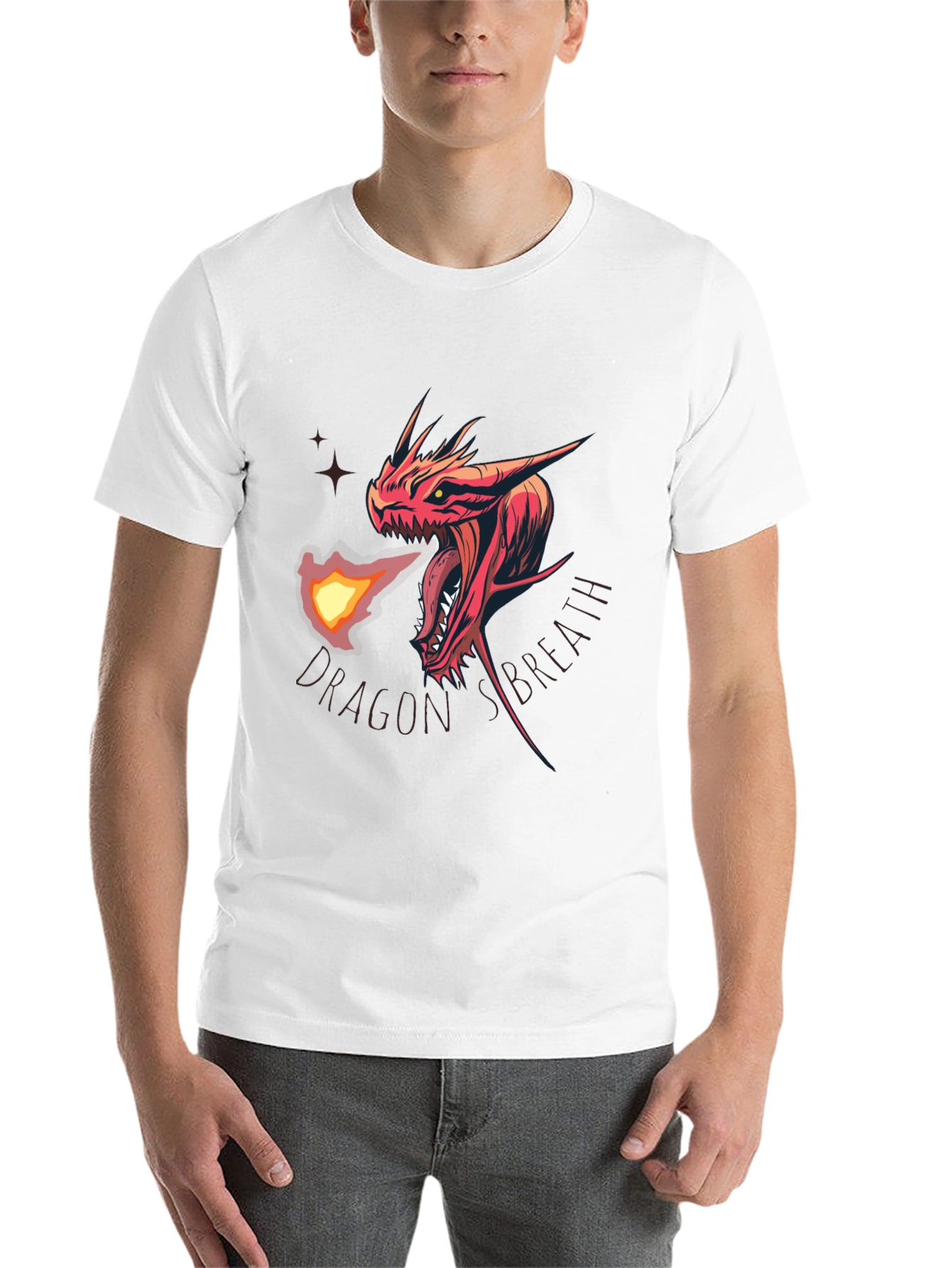 Dragon's Breath Graphic T-Shirt - Bold & Unique - 14