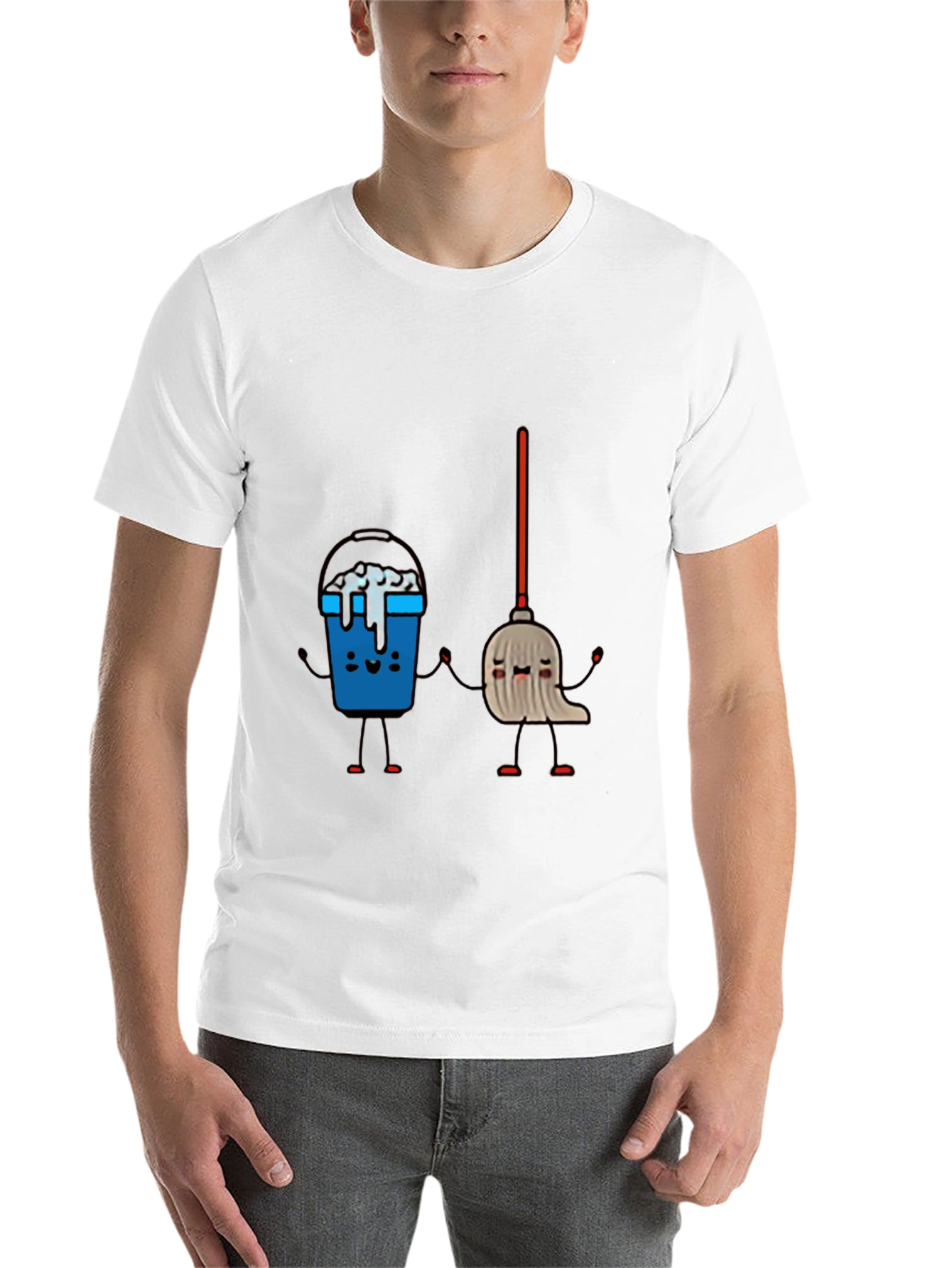 Black Cleaning Crew T-Shirt view 14