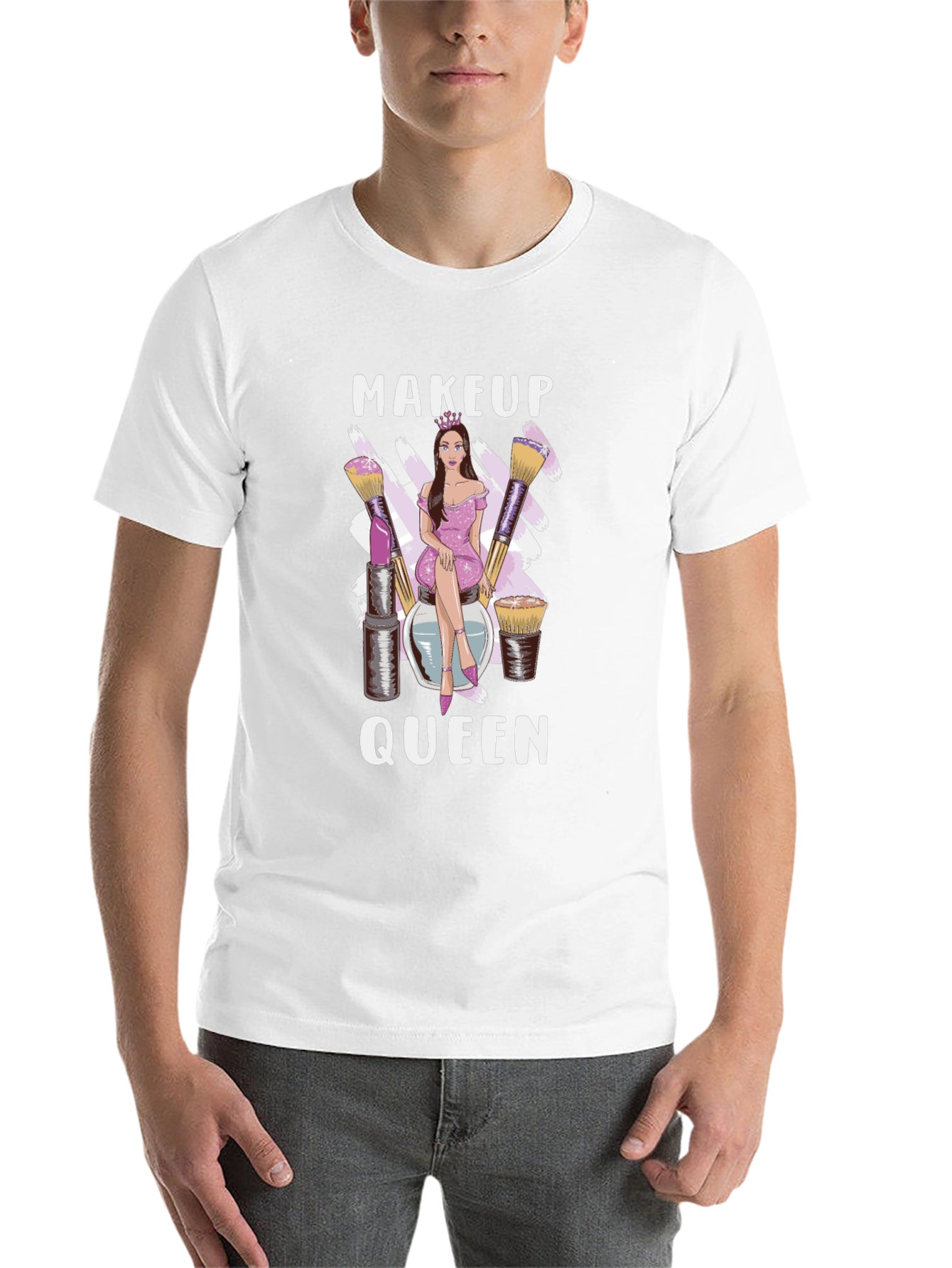 Makeup Queen Graphic T-Shirt - 14