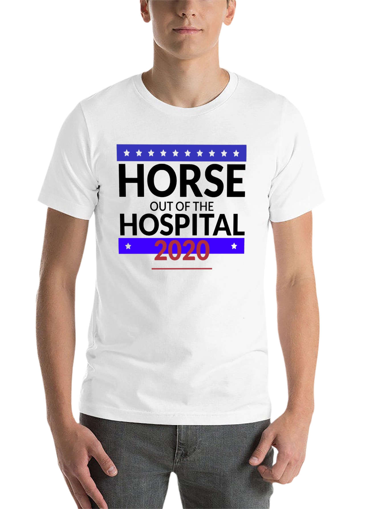 Black Horse Out of the Hospital 2020 T-Shirt view 14