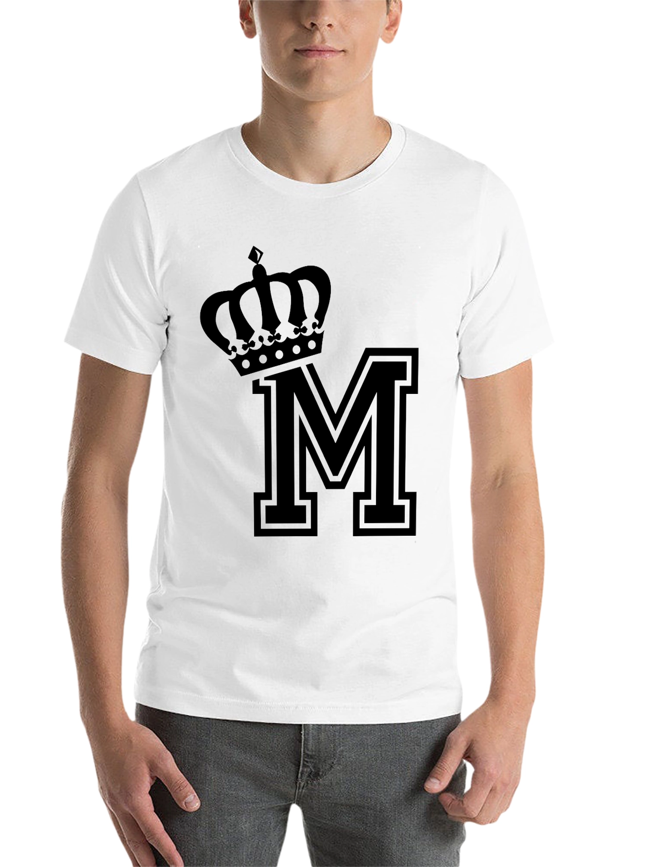 Black Crown M Black T-Shirt view 14