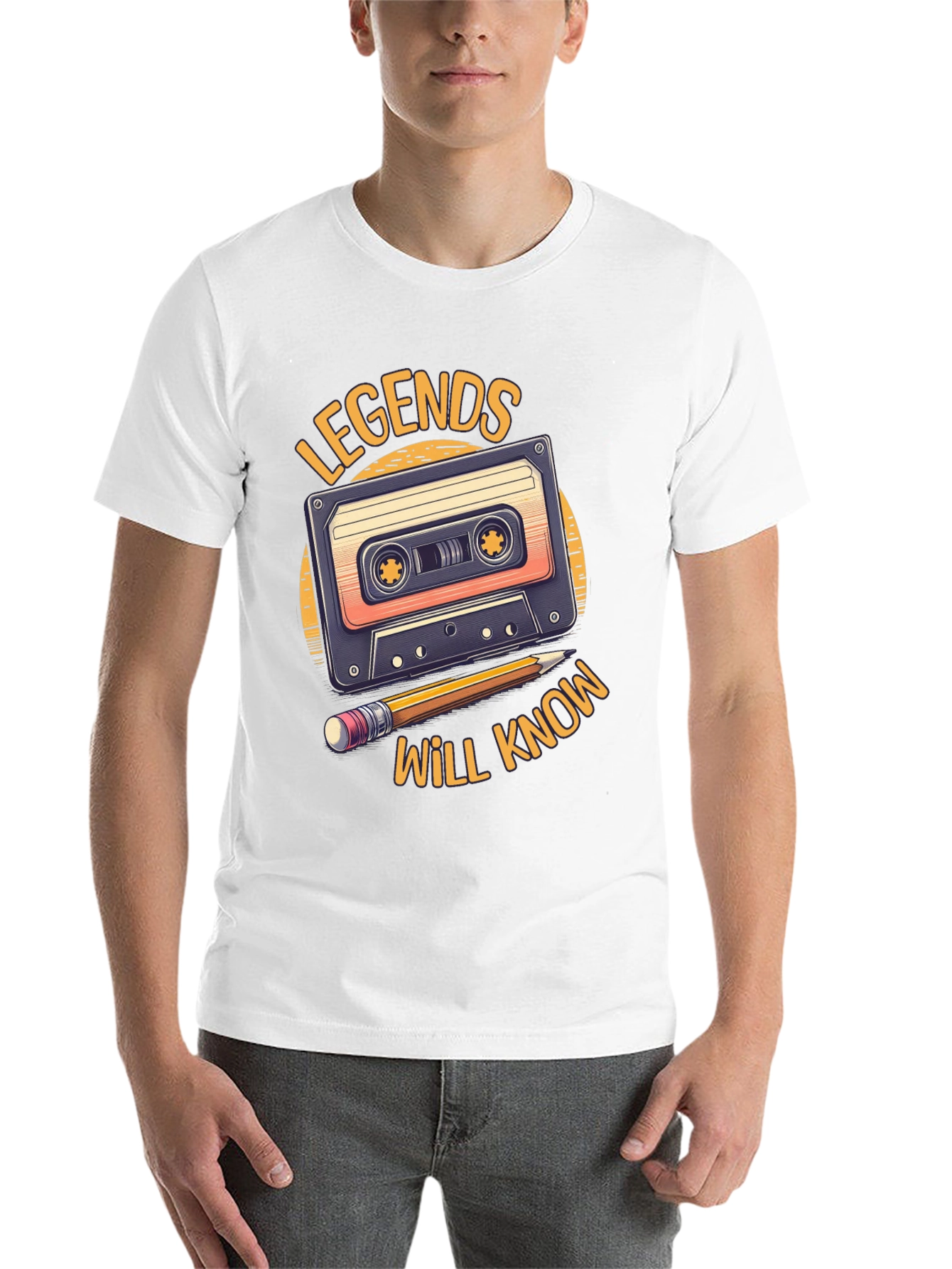 Black Legends Cassette Tape T-Shirt view 14