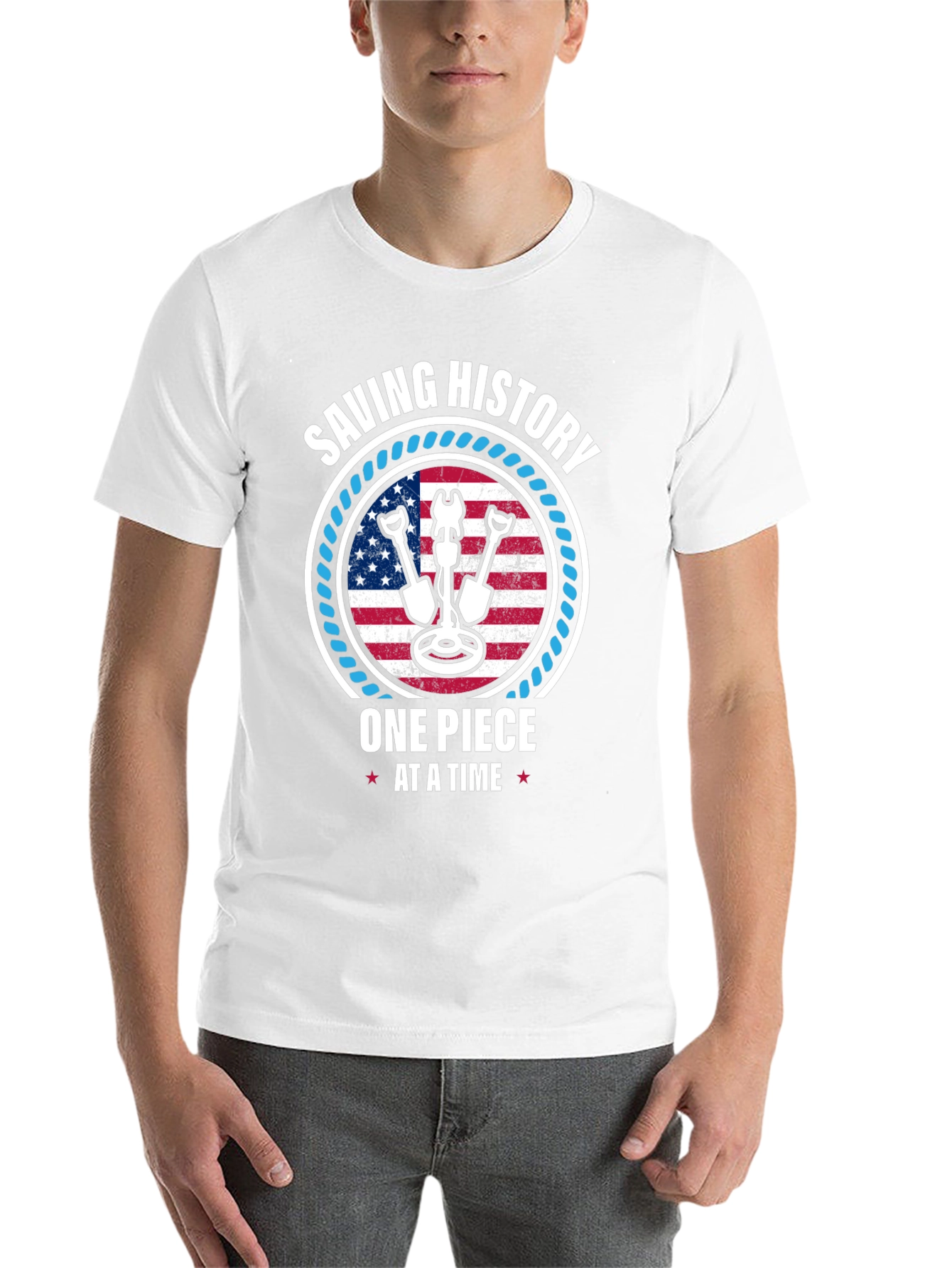 Black History Hunter Tee - Save History One Piece at a Time T-Shirt view 14