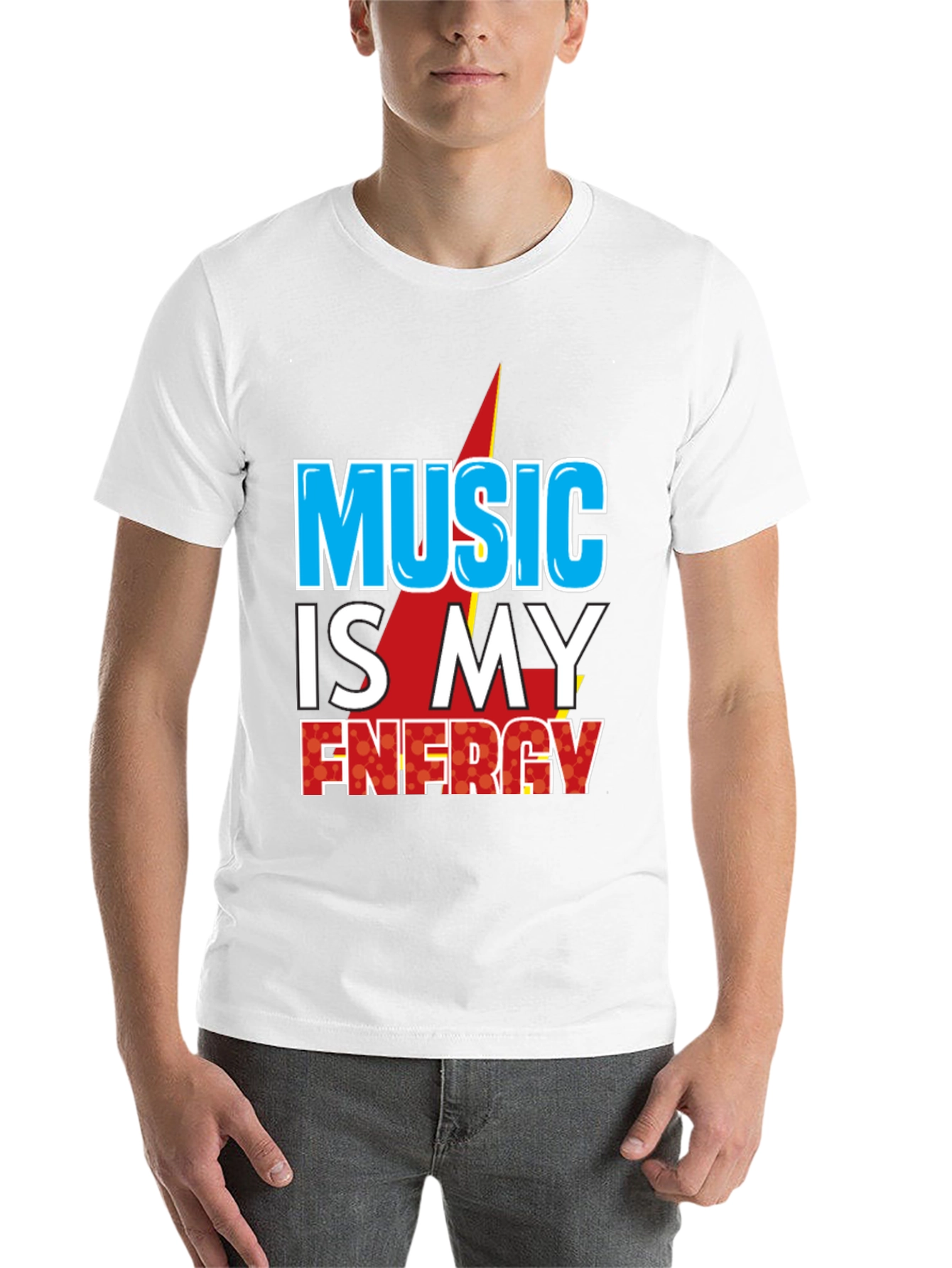 Black Music is My Energy Graphic Tee - Black view 14