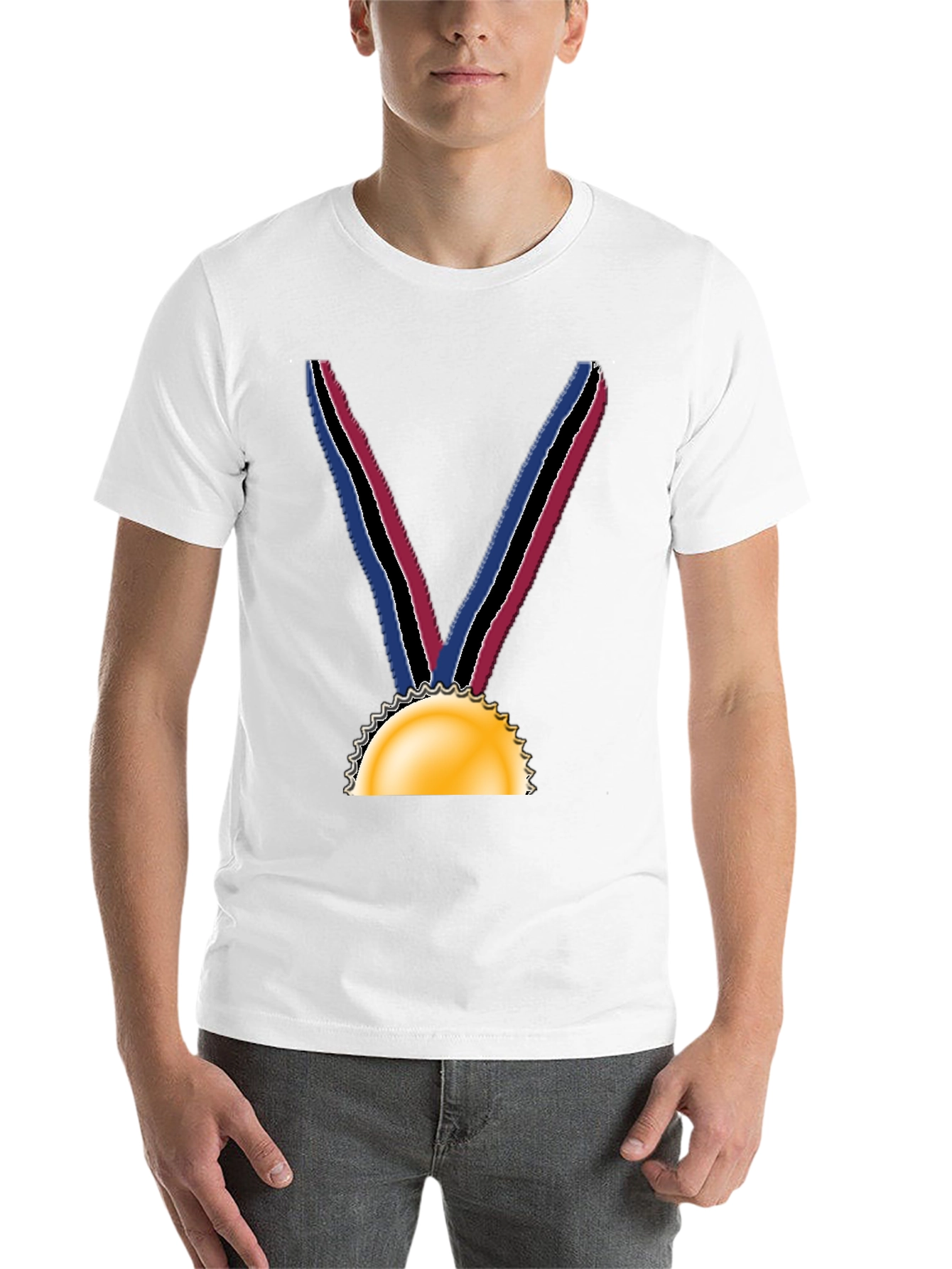 Winner's Medal Graphic Tee - Award Winning Style - 14