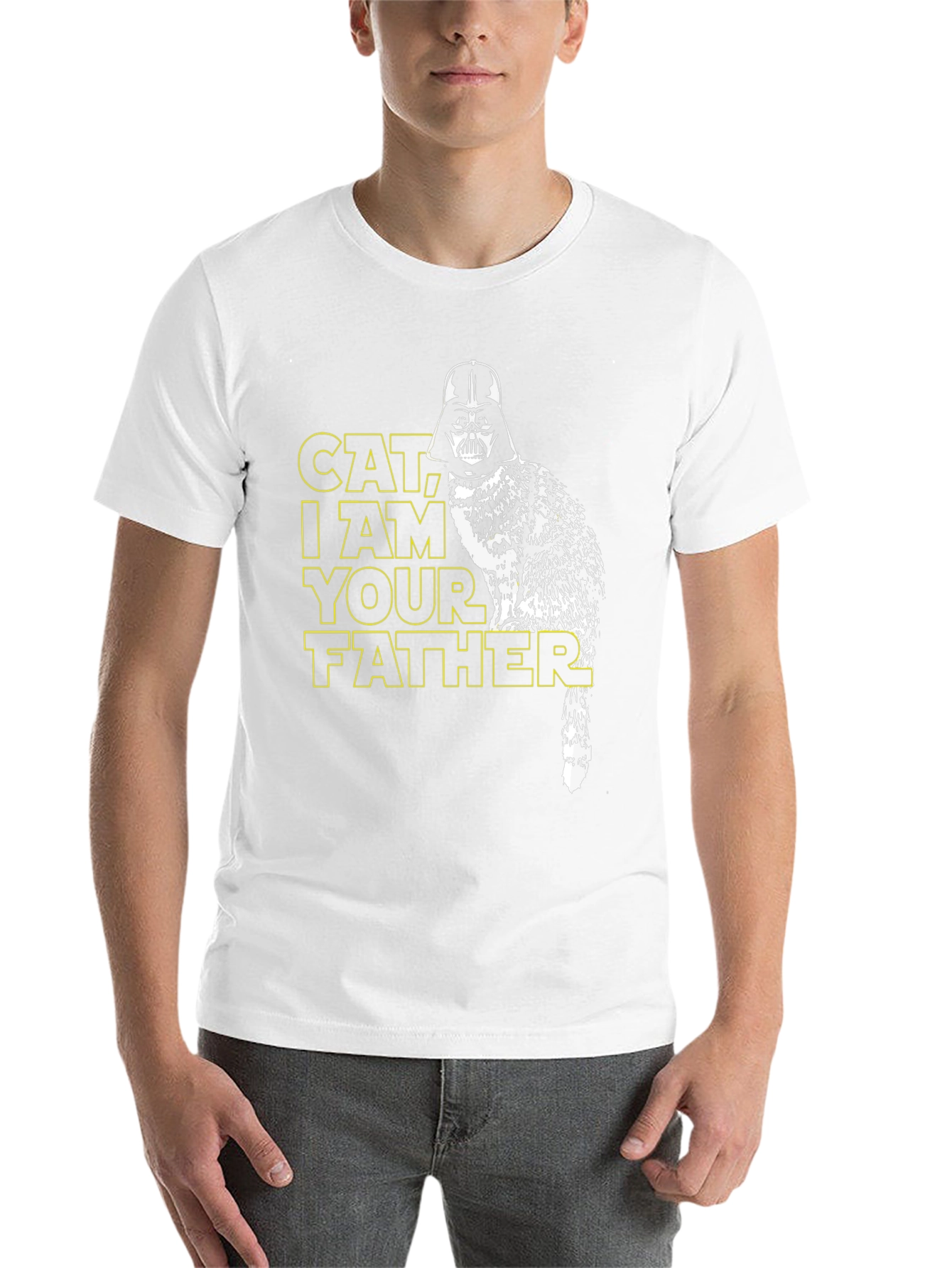 Black Cat I Am Your Father Graphic Tee view 14