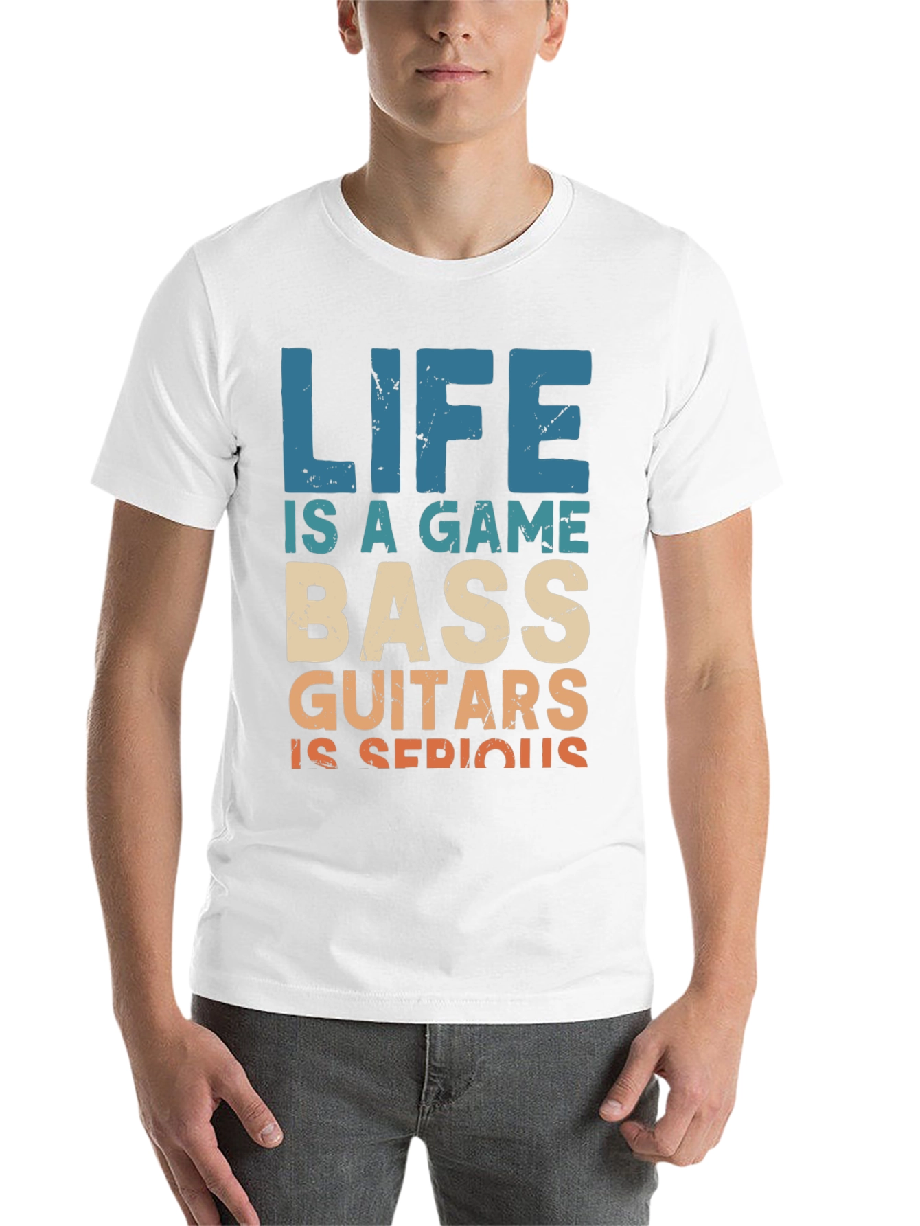 Black Bass Guitars T-Shirt: Life is a Game view 14