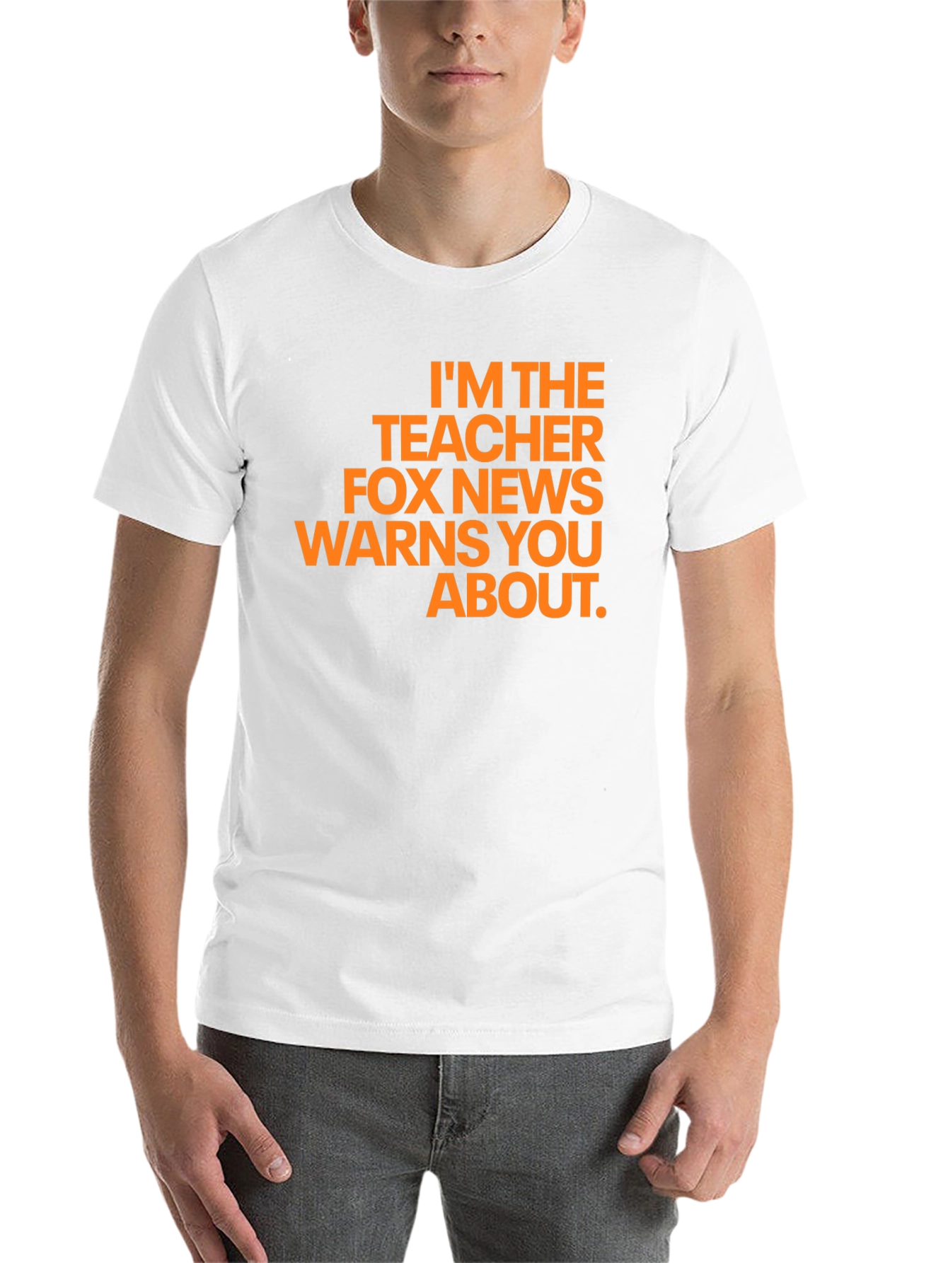 Black Teacher Fox News Warns You About T-Shirt view 14