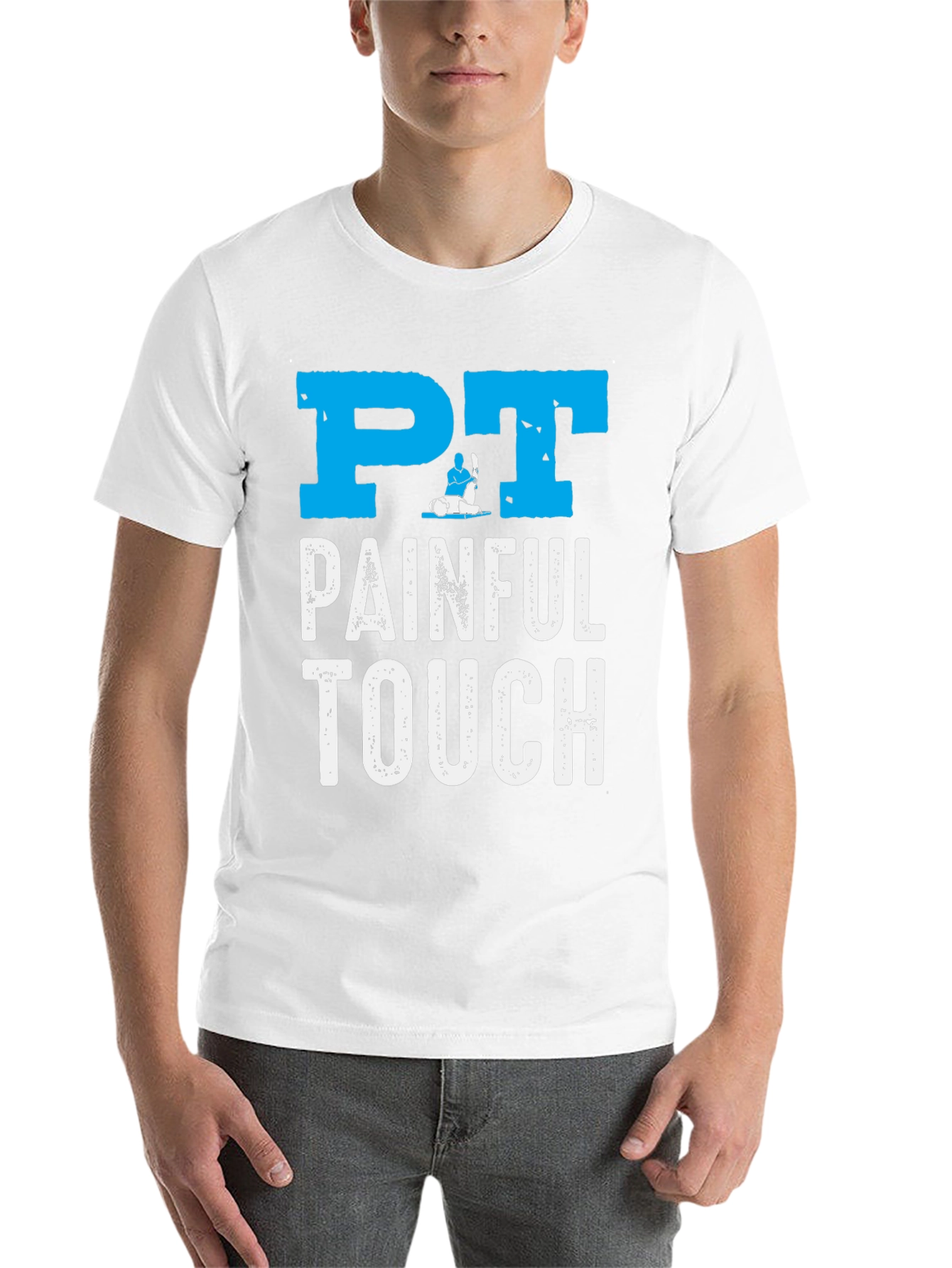Black PT Painful Touch Graphic Tee - Physical Therapy Shirt view 14