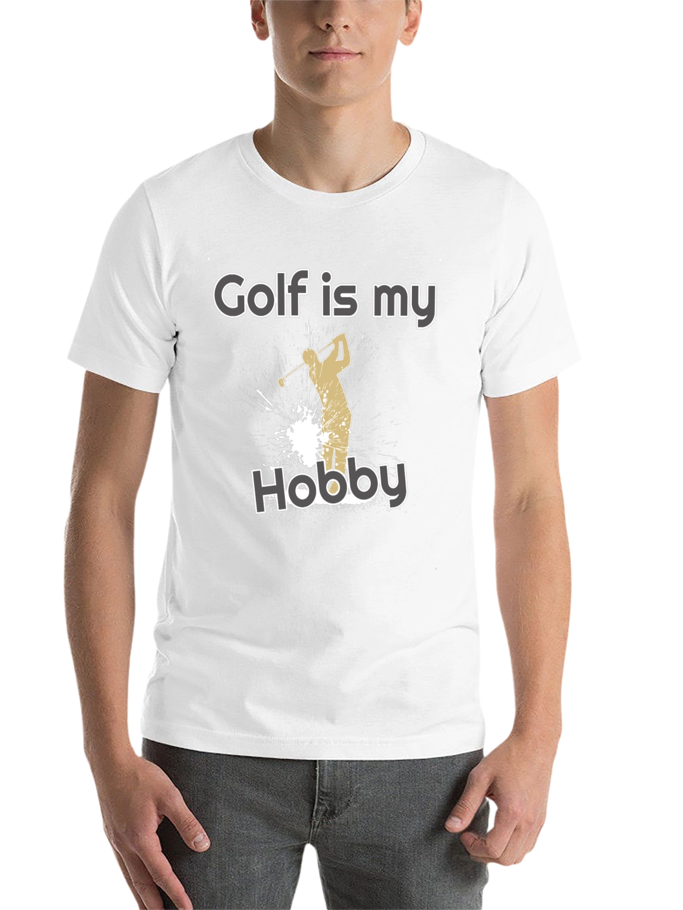 Black Golf is My Hobby Tee - Golfer's Favorite Shirt view 14